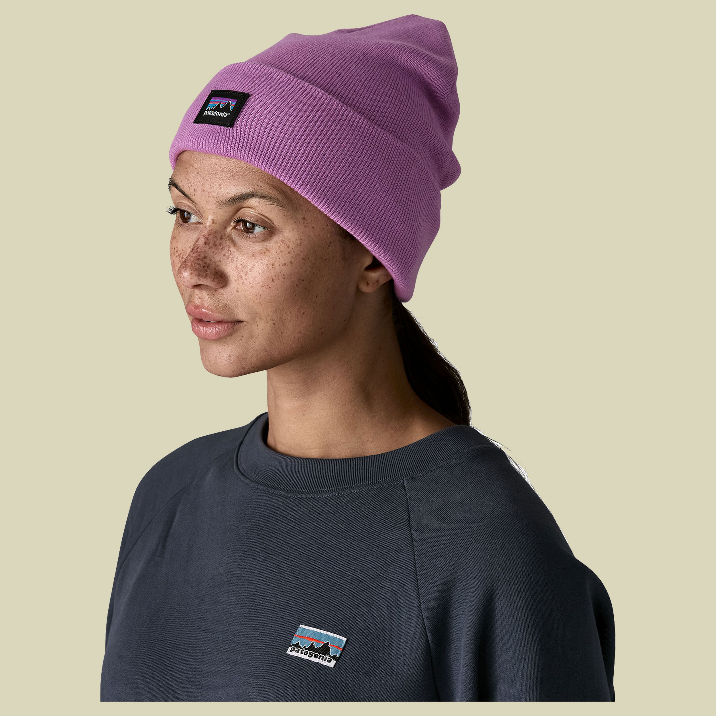 Everyday Beanie lila one size - brisk purple