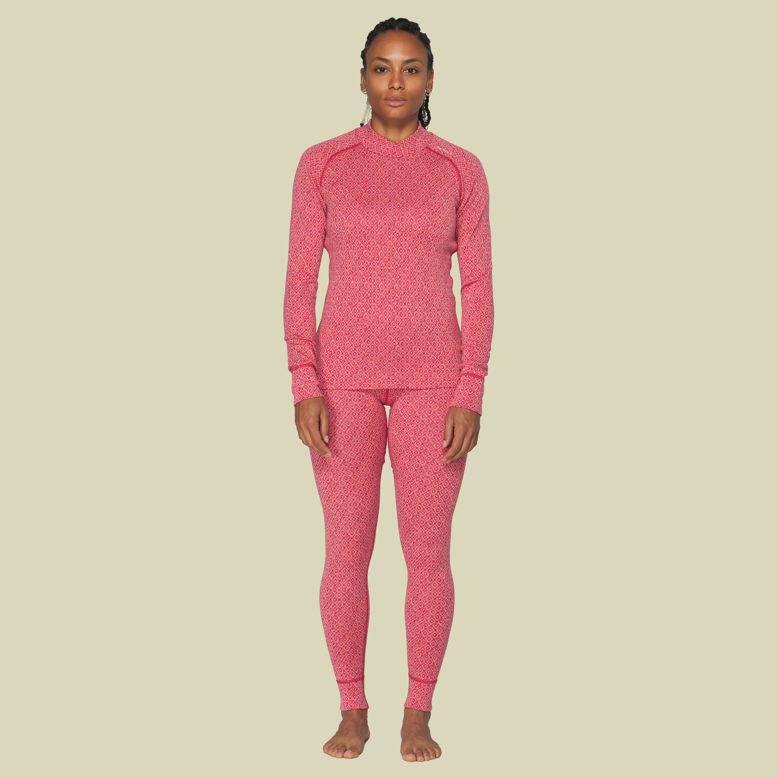 Signaure Silk 230 Cross Neck Woman XL pink - apricot