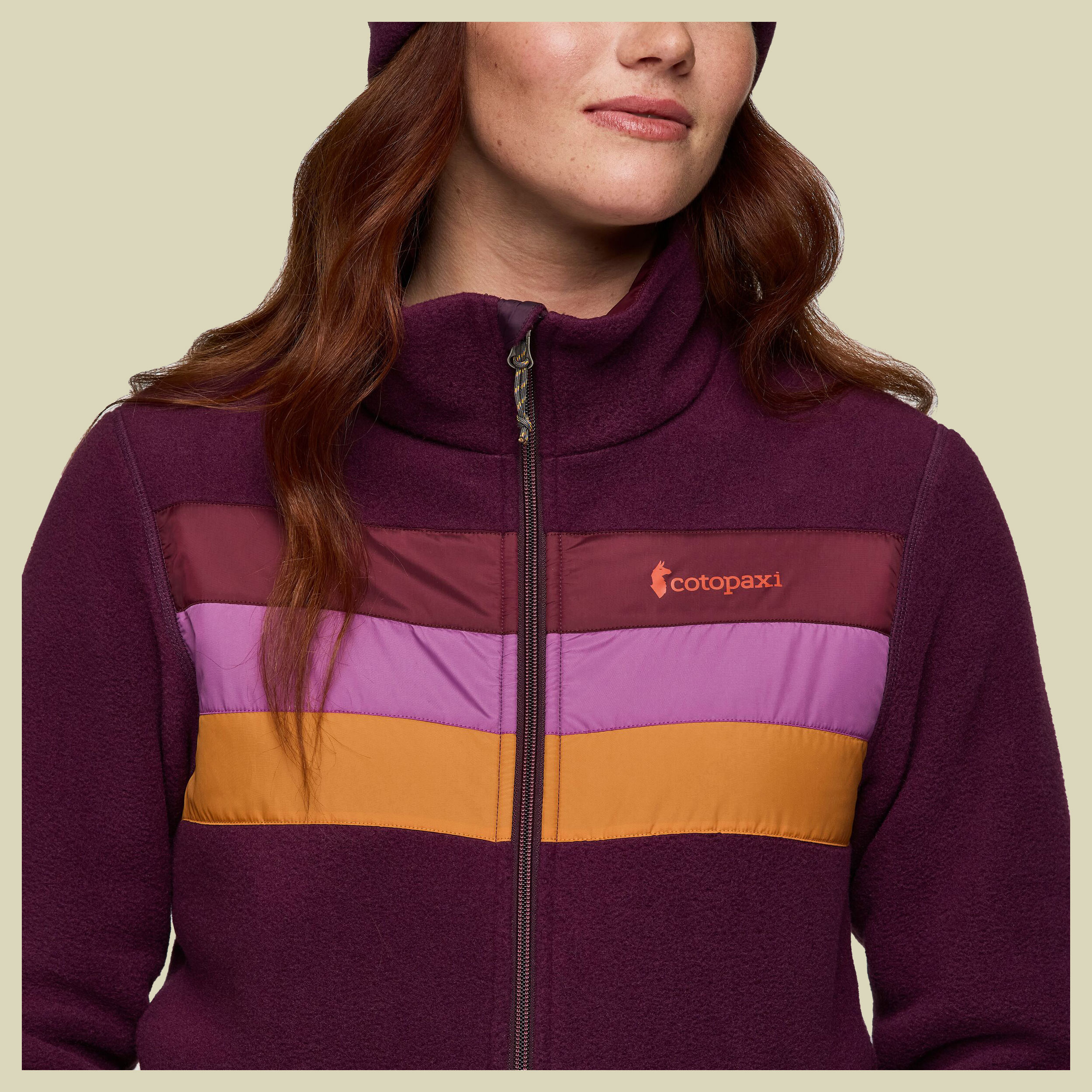 Teca Fleece Full-Zip Jacket Women S lila - slot canyon
