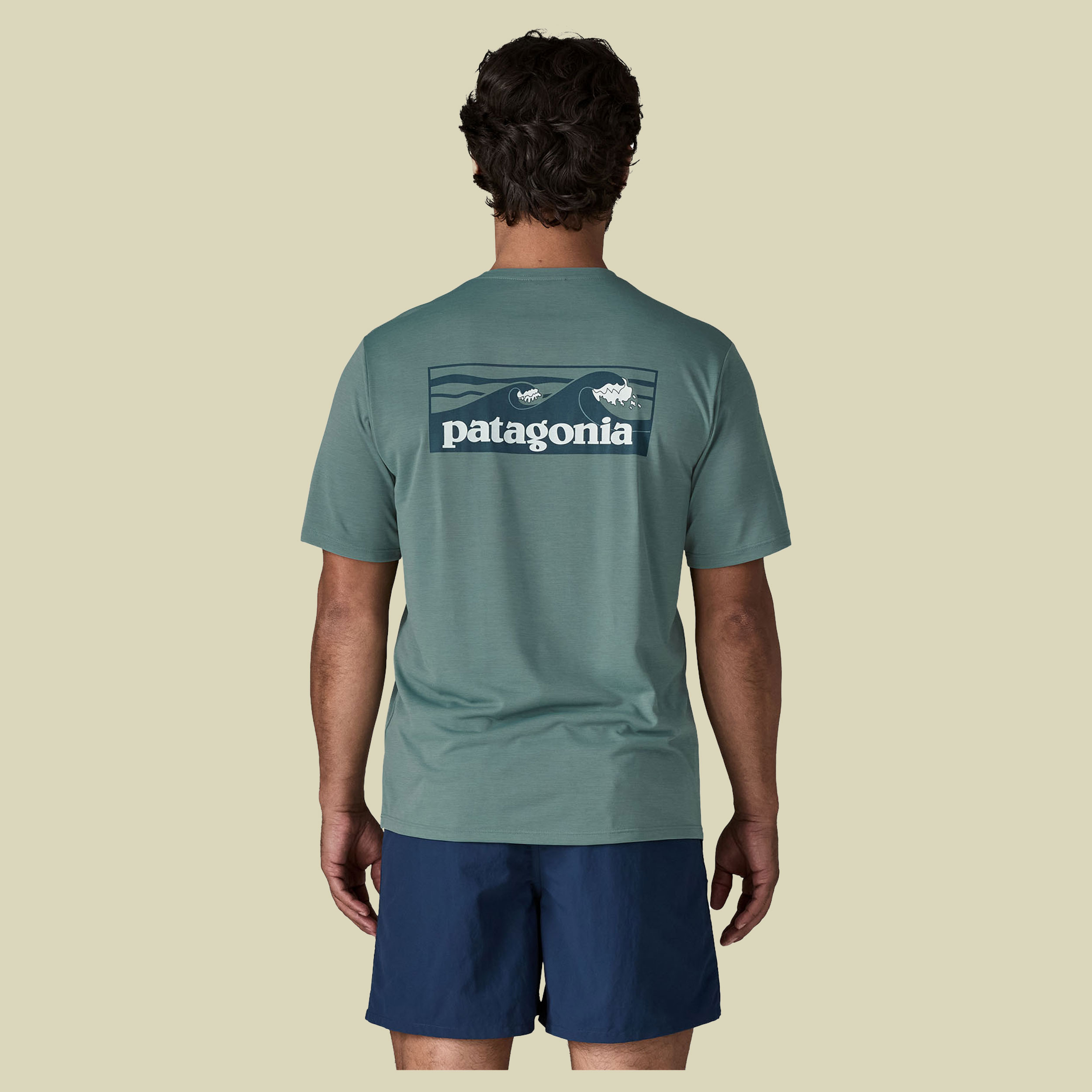 Cap Cool Daily Shirt - Boardshort Logo Men XL blau - blue sage-light blue sage x-dye