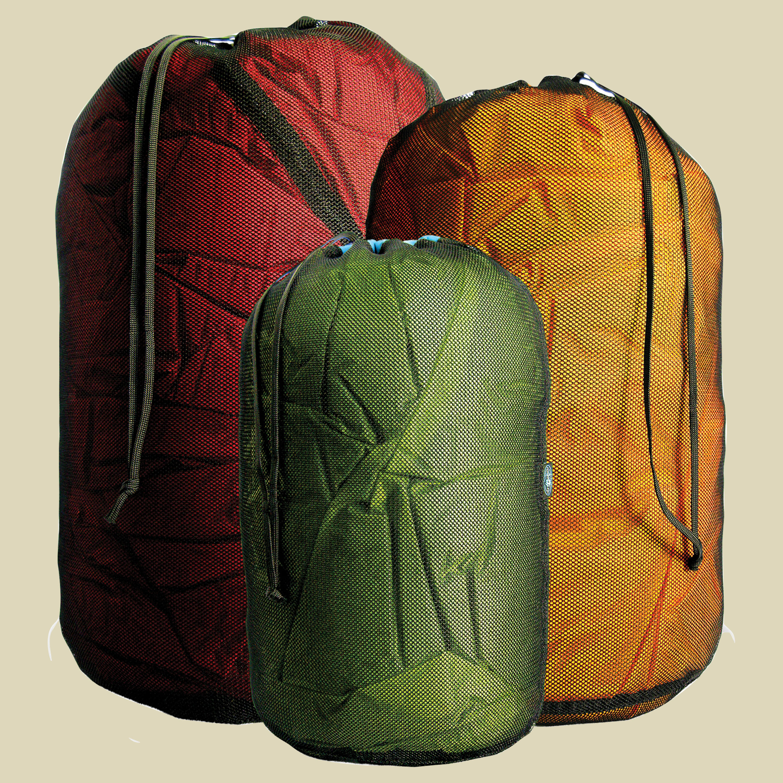 Mesh Stuff Sack Größe XS Farbe green