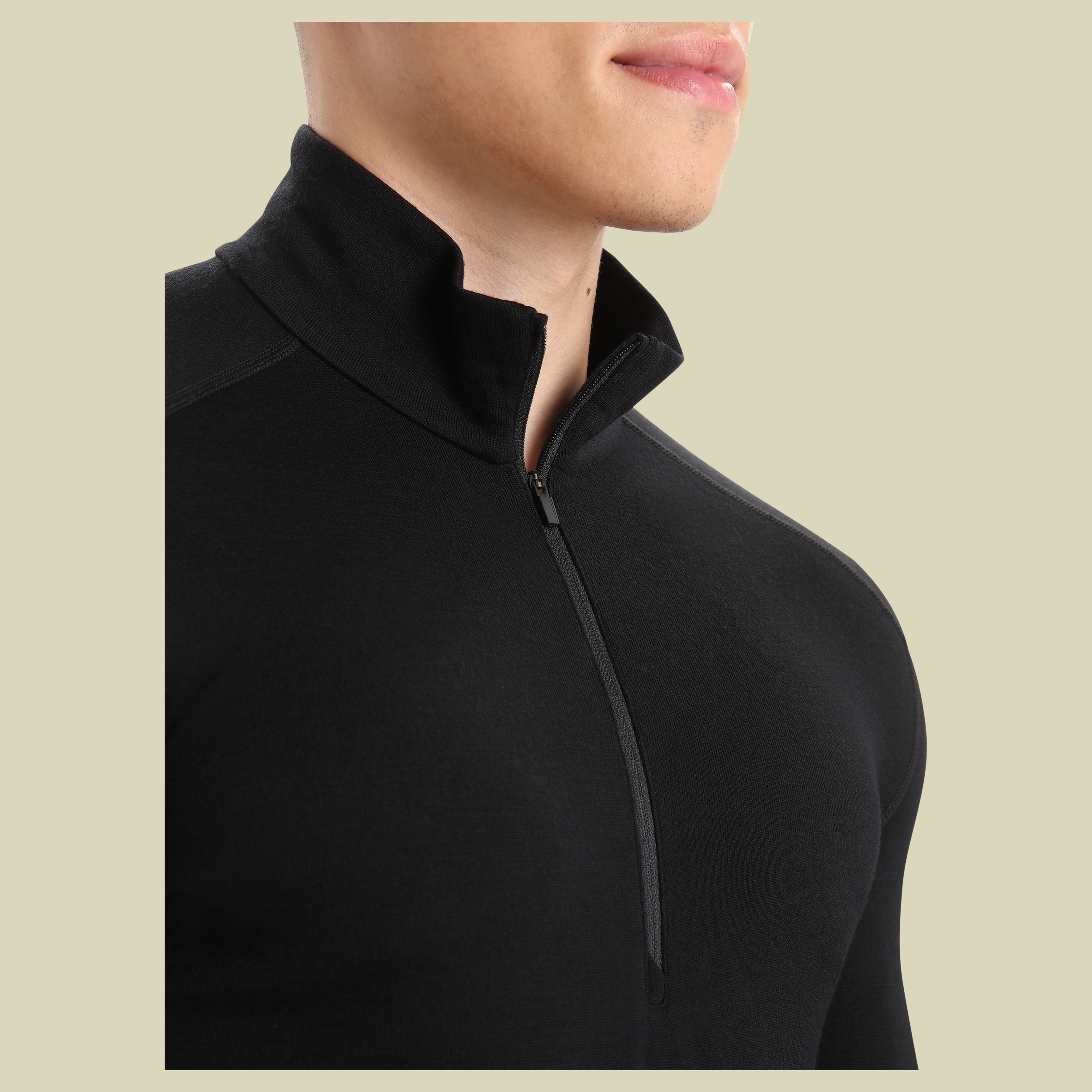 Tech LS Half Zip 260 Men schwarz XXL - black