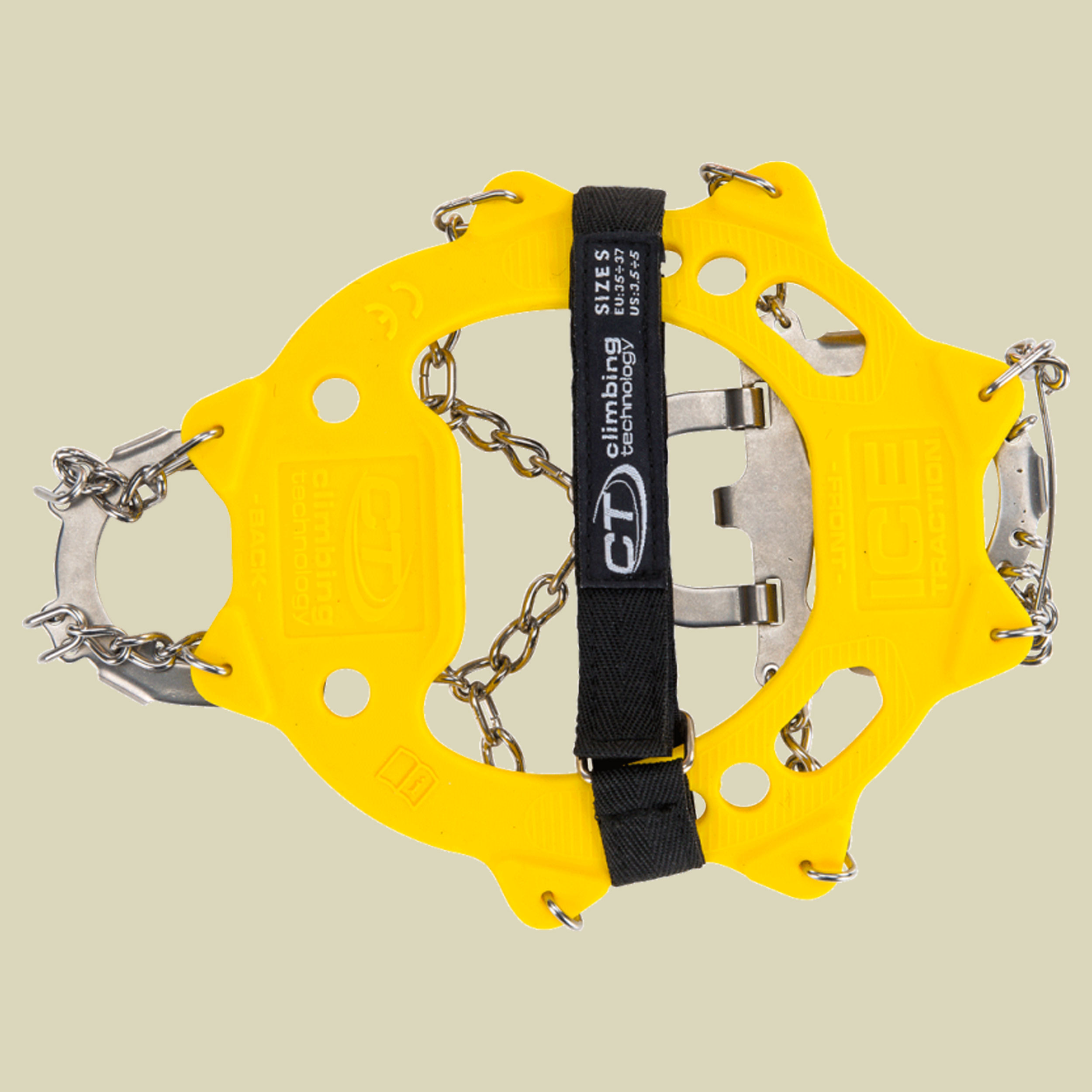 Ice Traction Plus Crampons Größe S Farbe gelb