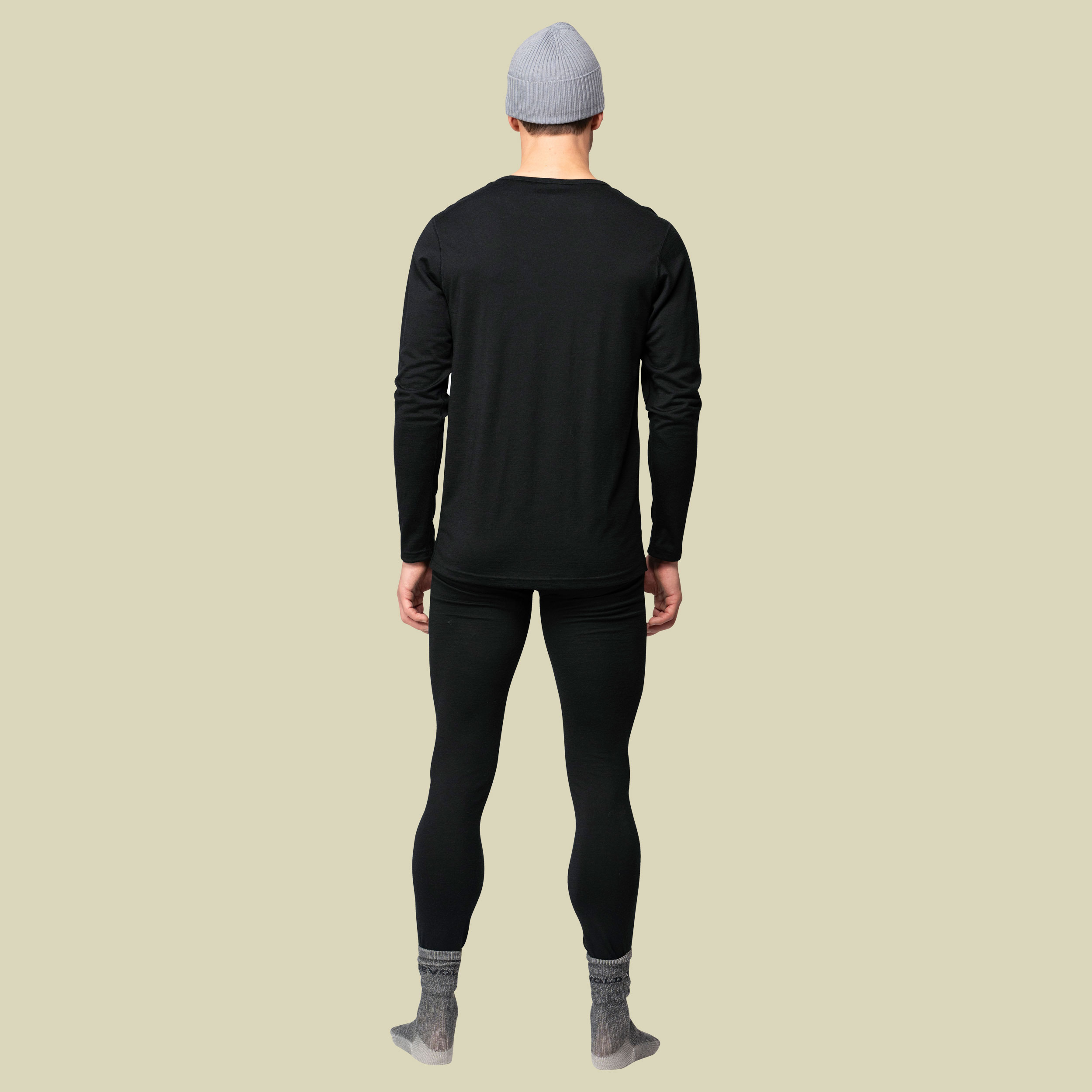 Breeze Plus Merino 200 Shirt Man S schwarz - black