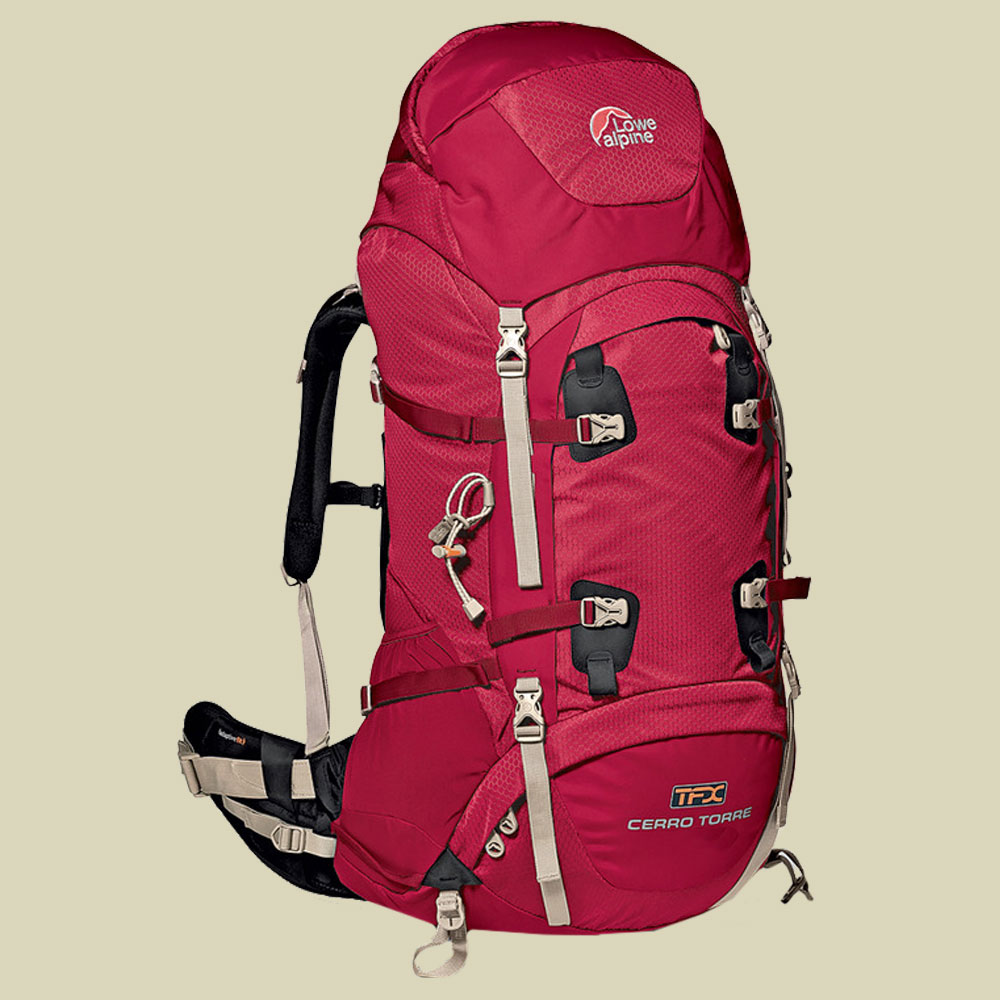 TFX Cerro Torre 65:85 Größe 65 L + 20 L Farbe chilli red