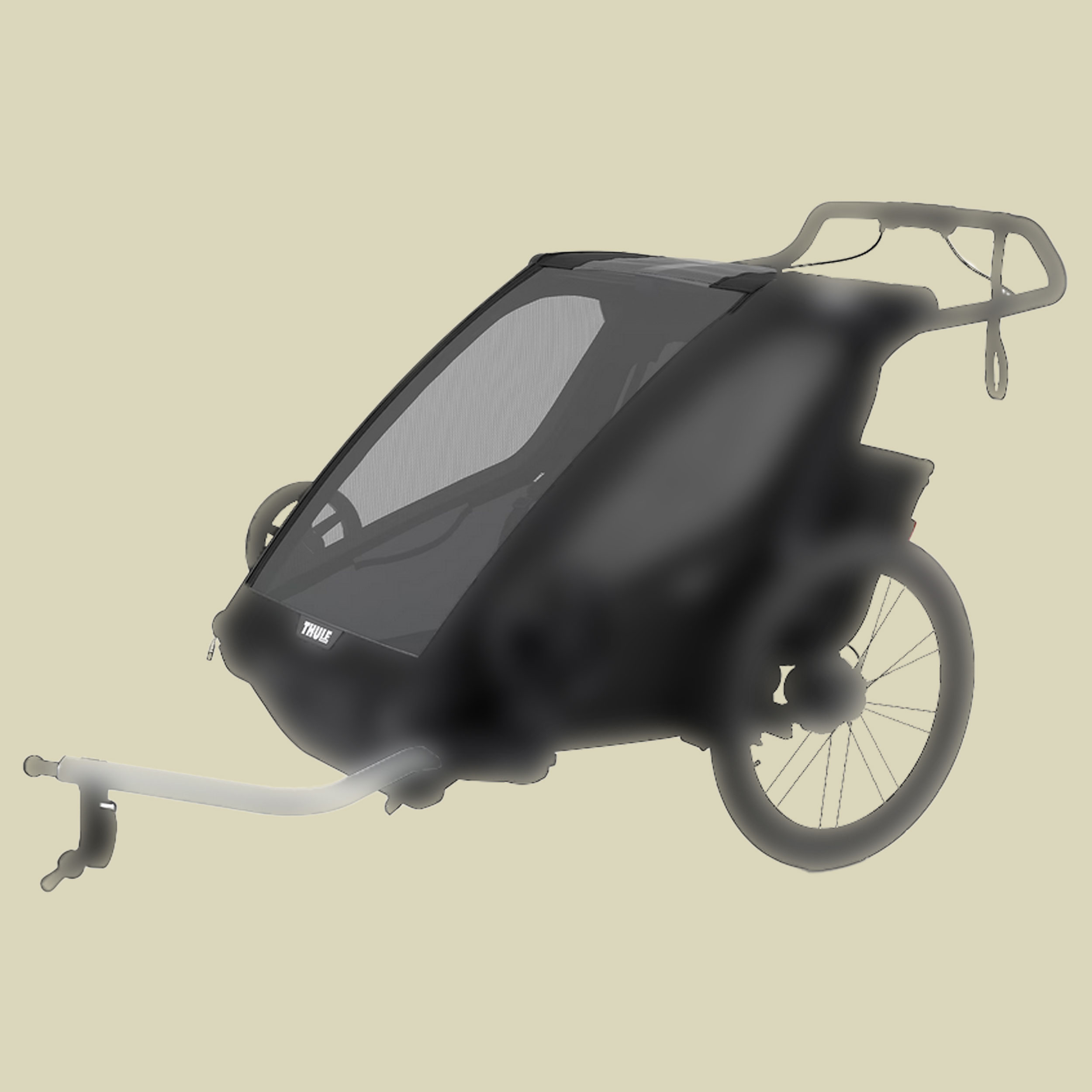 Mesh Cover Double Chariot Sport 2 midnight black