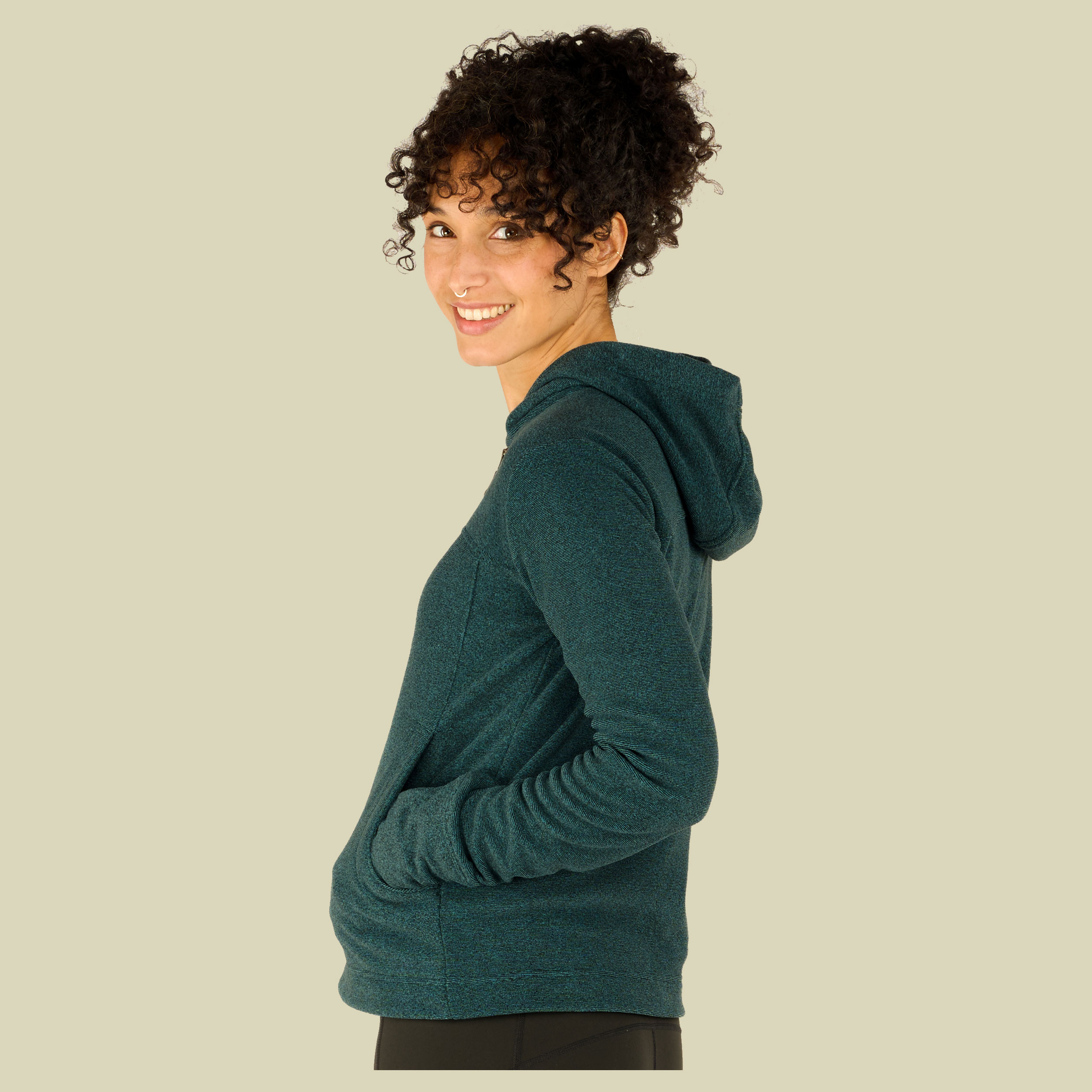 Rolpa Full Zip Hoodie Women Größe L  Farbe arctic blue