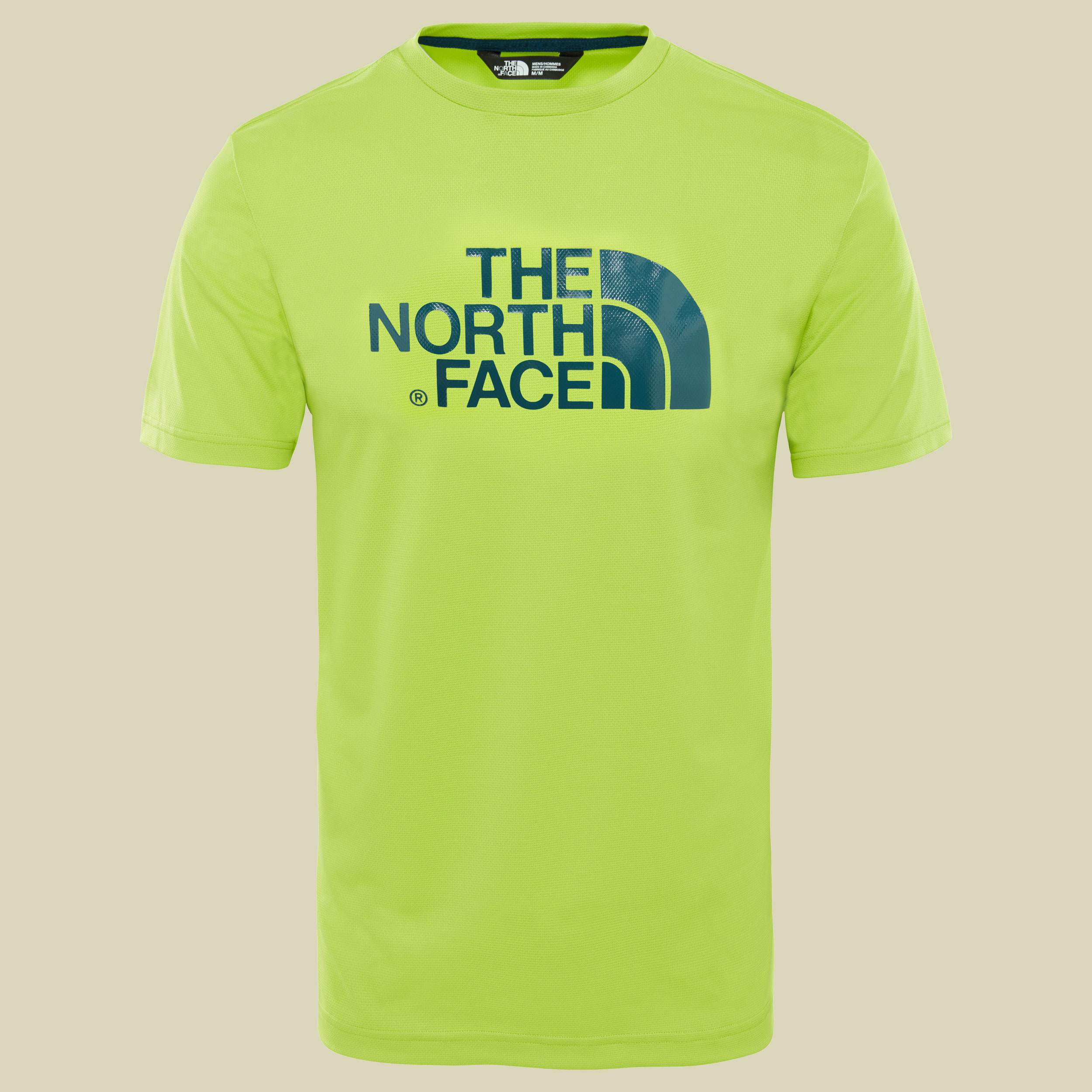 Tanken Tee Men Größe L Farbe lime green