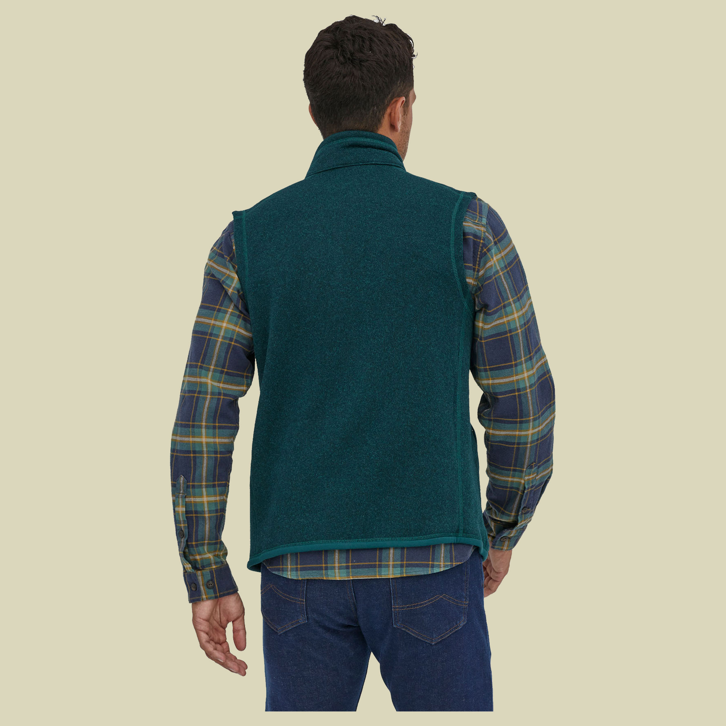 Better Sweater Vest Men Größe XL Farbe dark borealis green