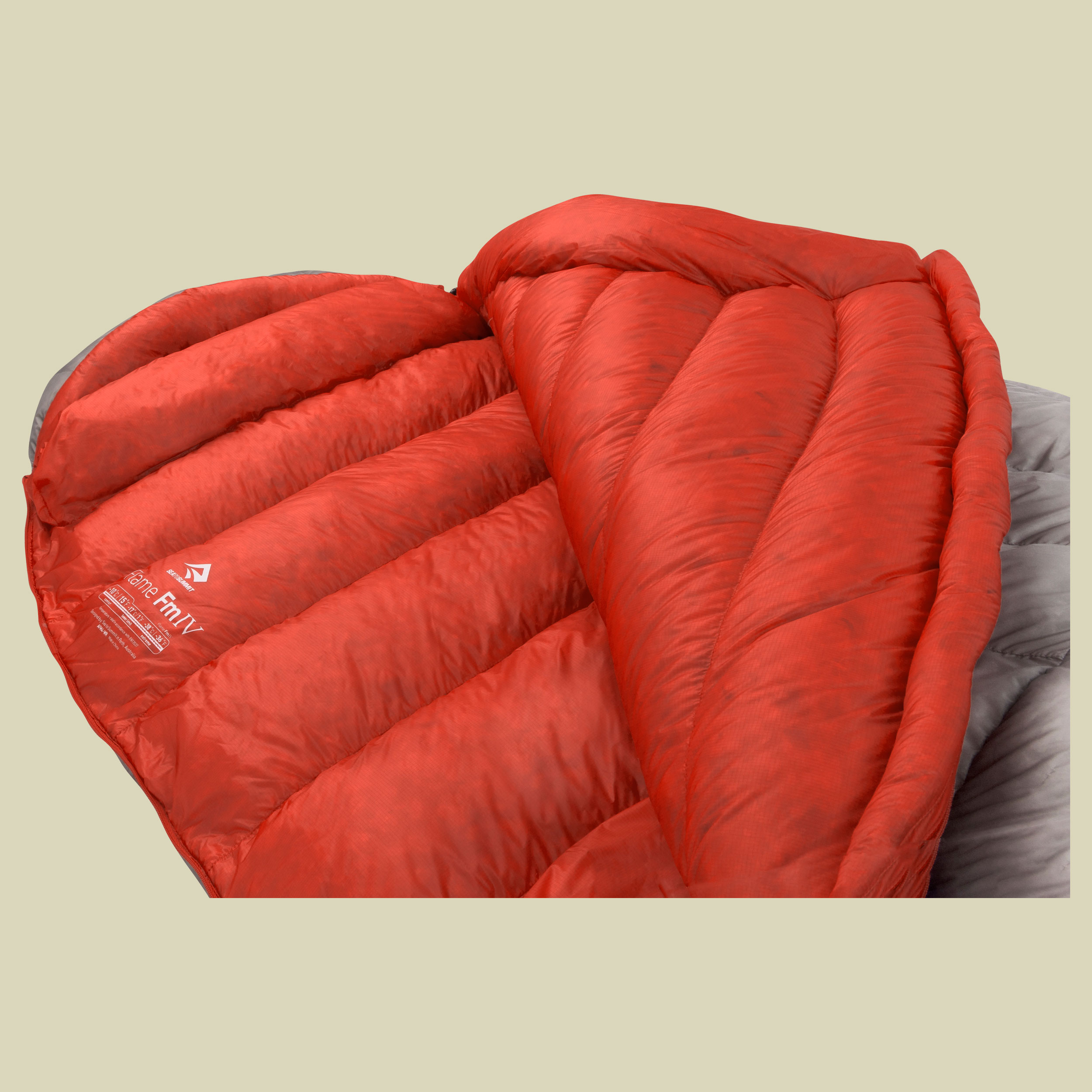Flame IV Women bis Körpergröße 180 cm Farbe dark grey / paprika, Reißverschluss rechts