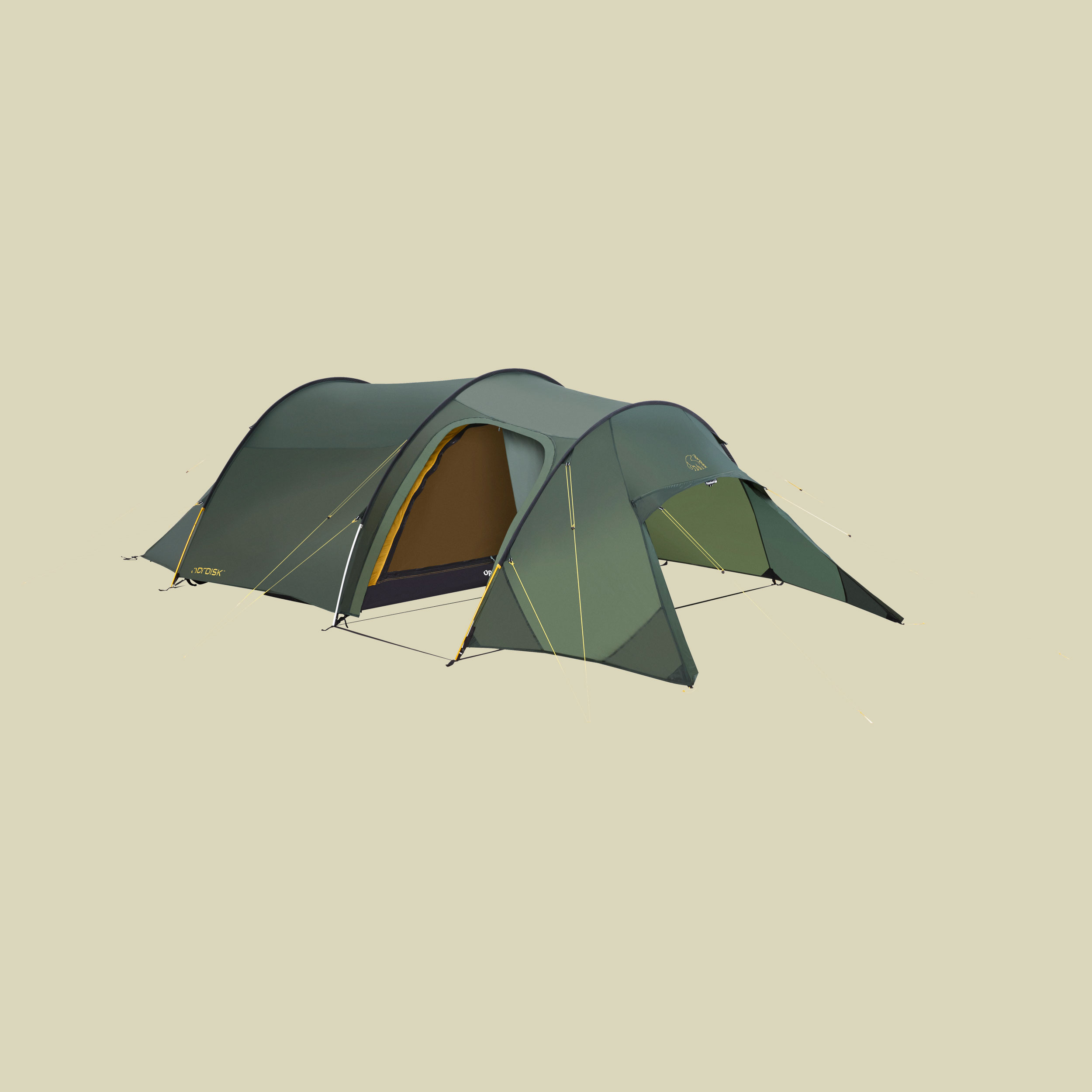 Oppland 3 SI Tent 3-Personen-Zelt Farbe green