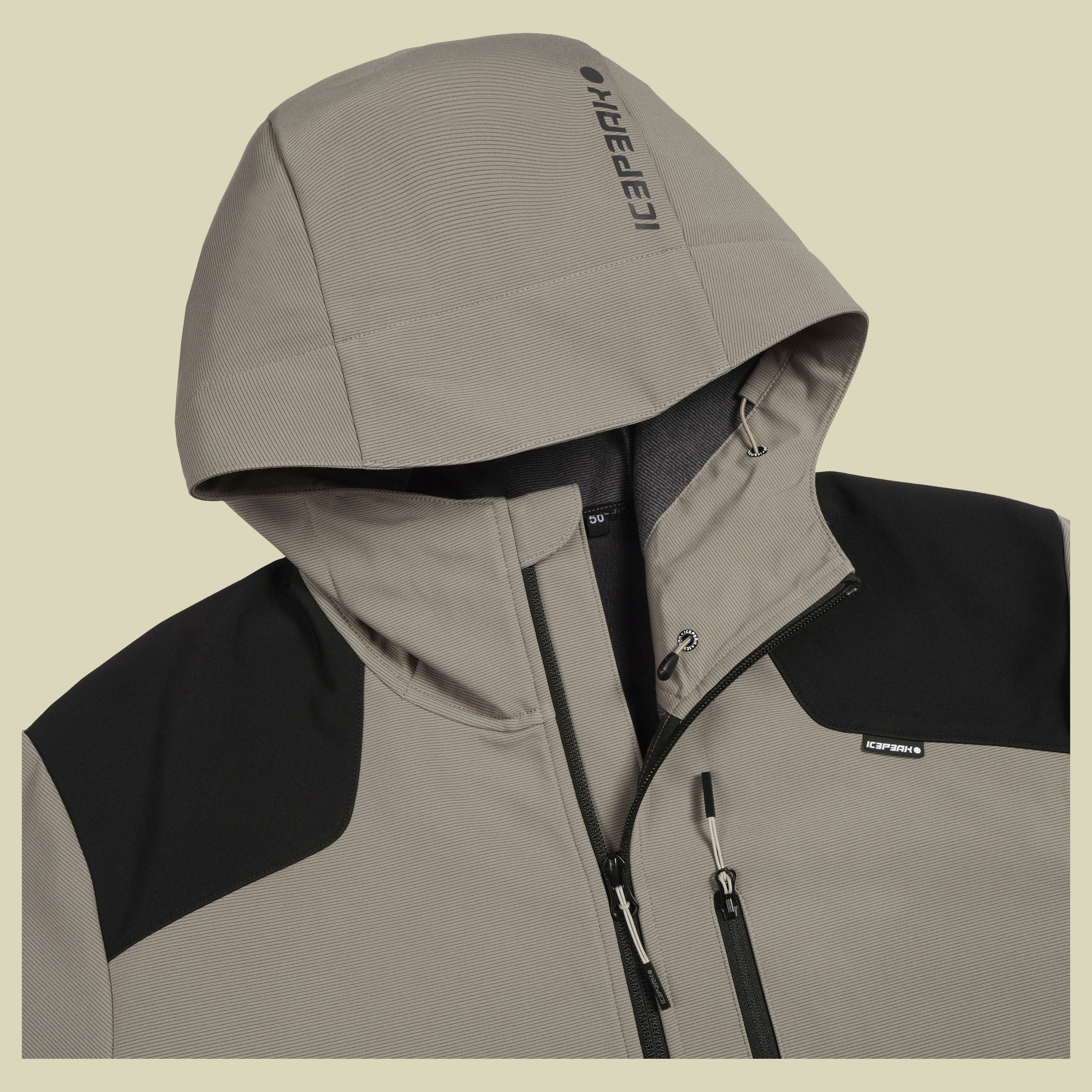 Buxton Men 57979 56 grau - grey