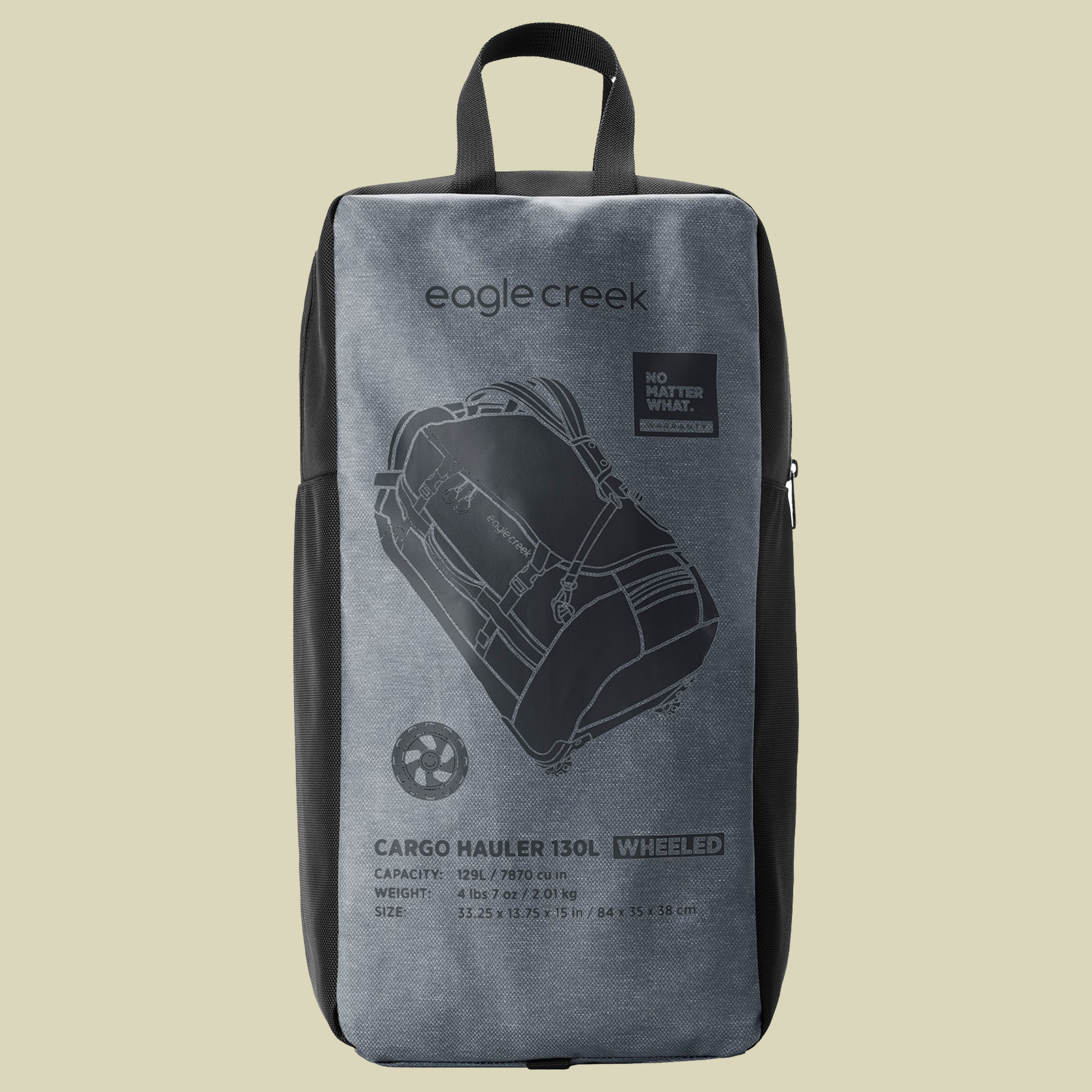 Cargo Hauler Wheeled Duffel 130L Volumen 130 Farbe charcoal