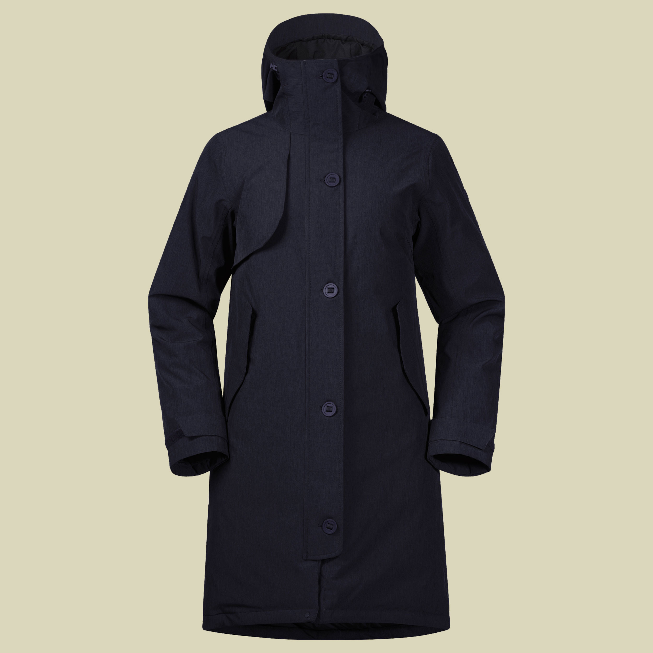 Oslo Down Parka Women Größe M Farbe dark navy melange