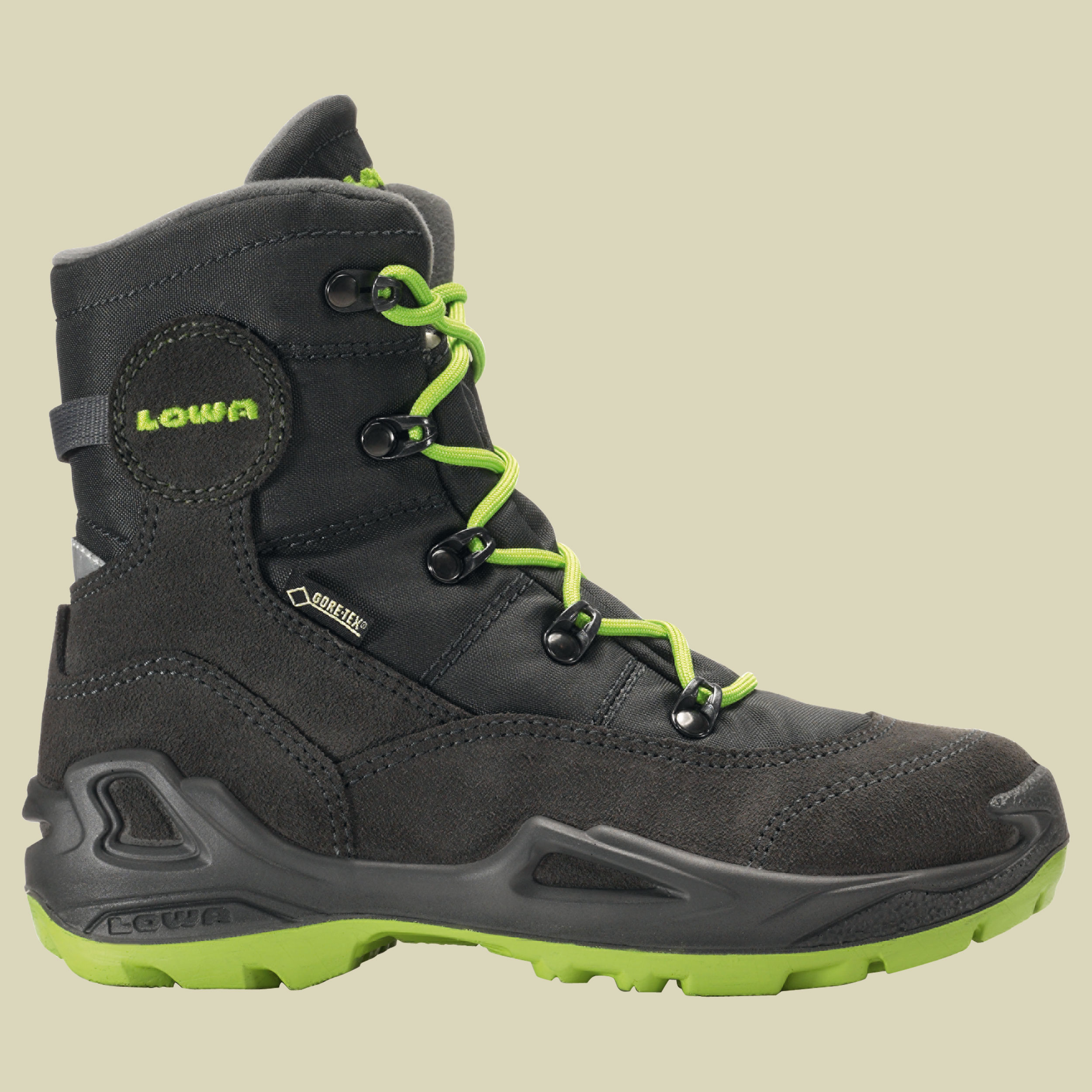 Rufus III GTX HI Kids Größe 25 Farbe anthrazit/limone
