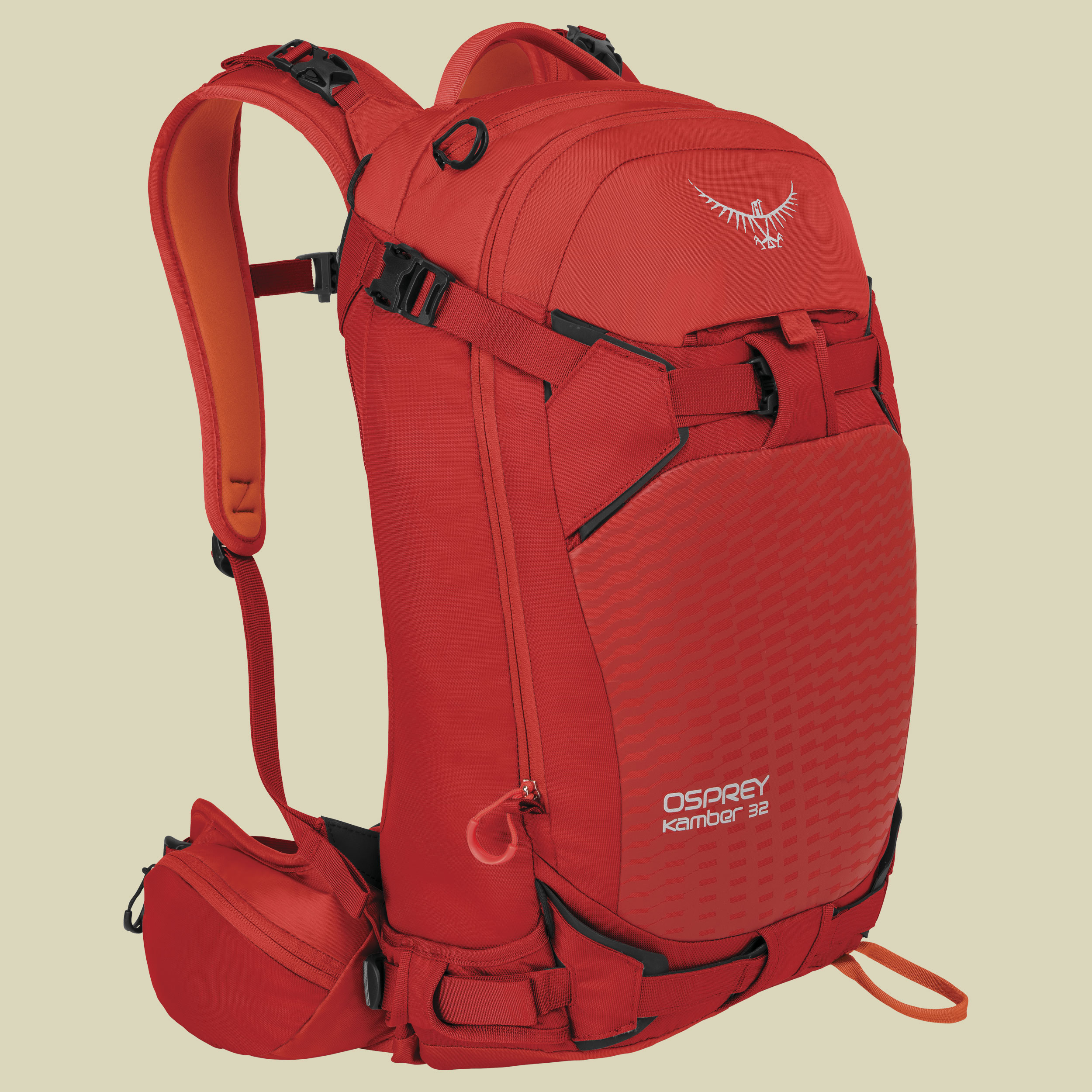 Kamber 32 Men Volumen M/L 32 Farbe ripcord red
