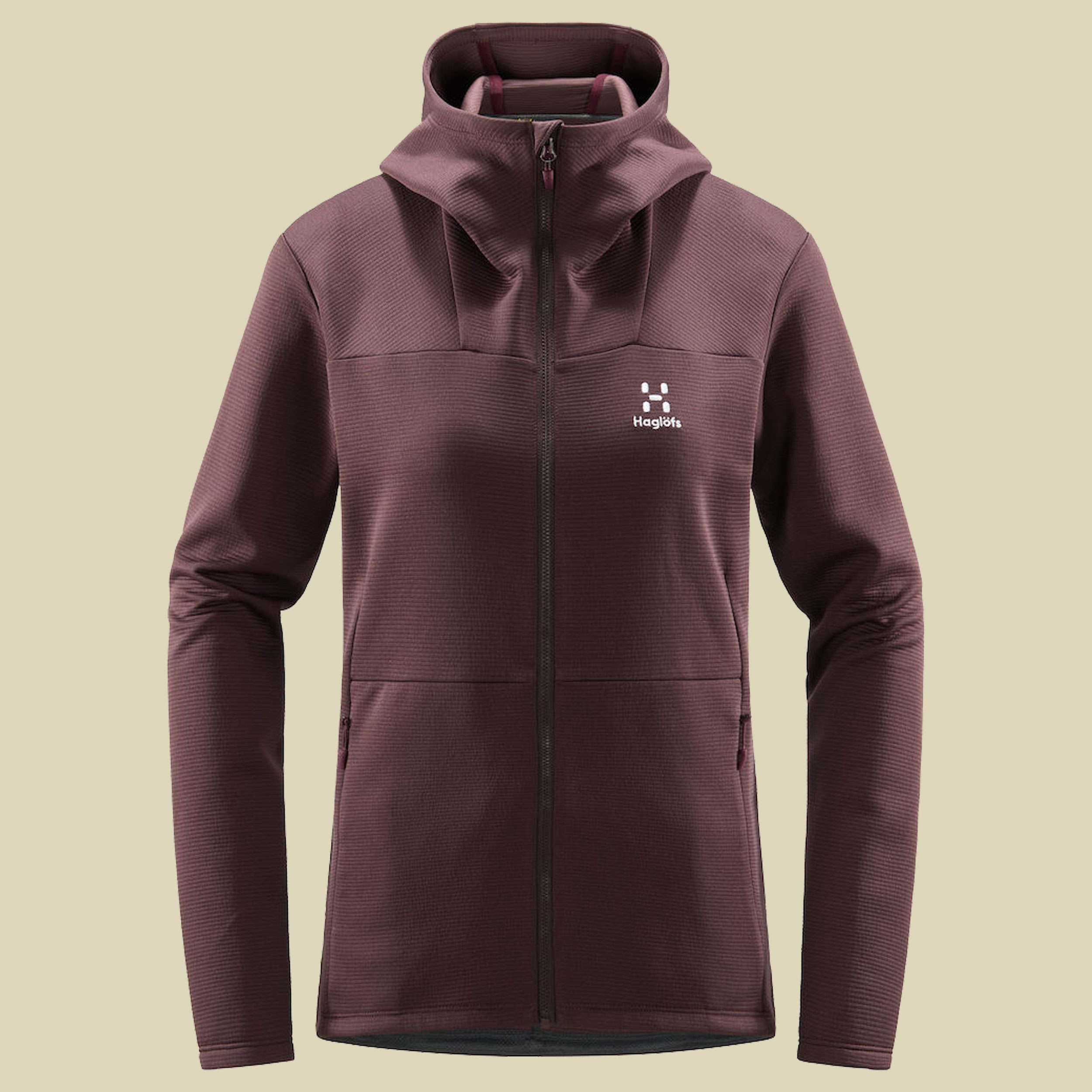 Willow Mid Hood Women Größe S Farbe burgundy brown