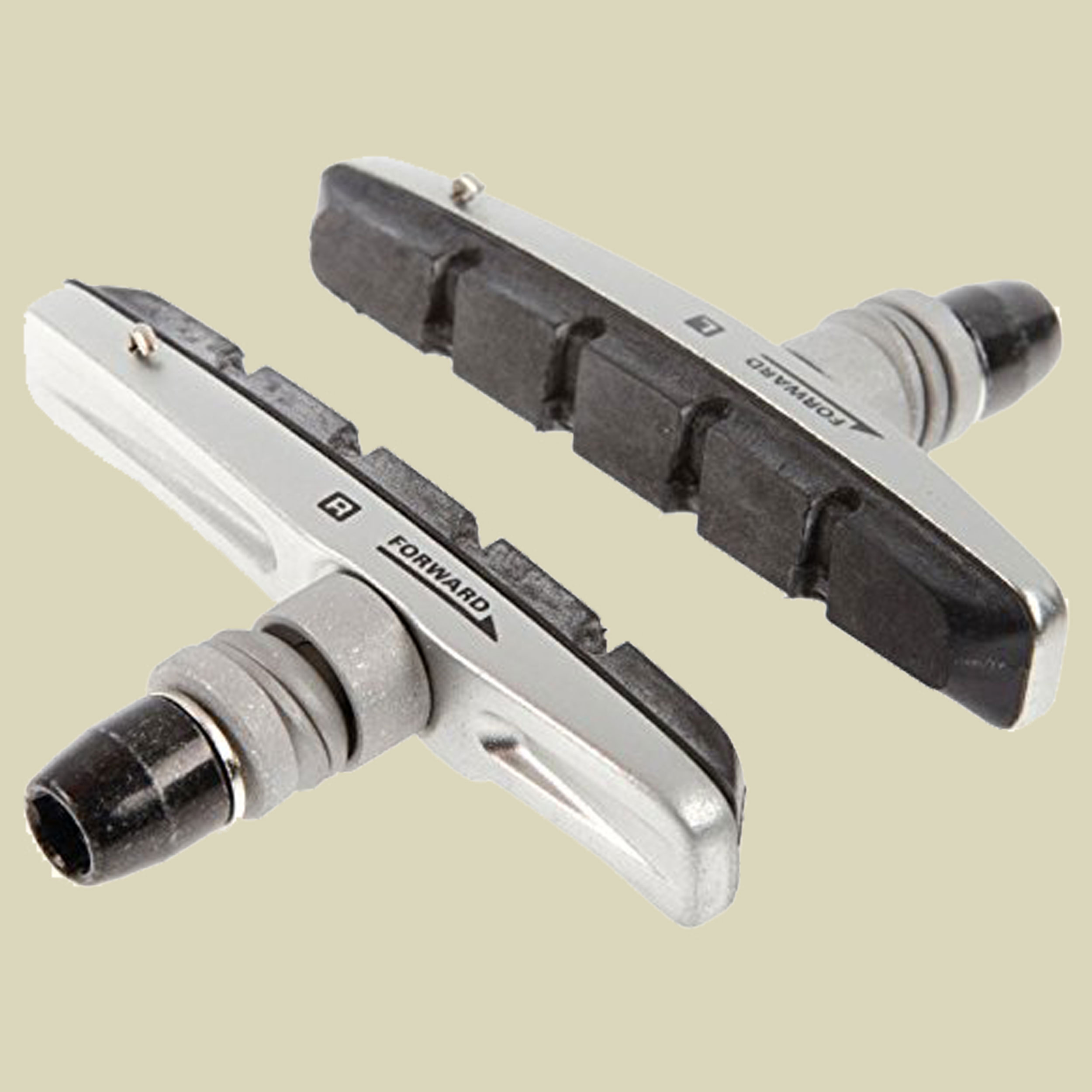 Patins De Frein Fibrax 70mm Pour Vélo - Compatibles Shimano, Cartouche Caoutchouc