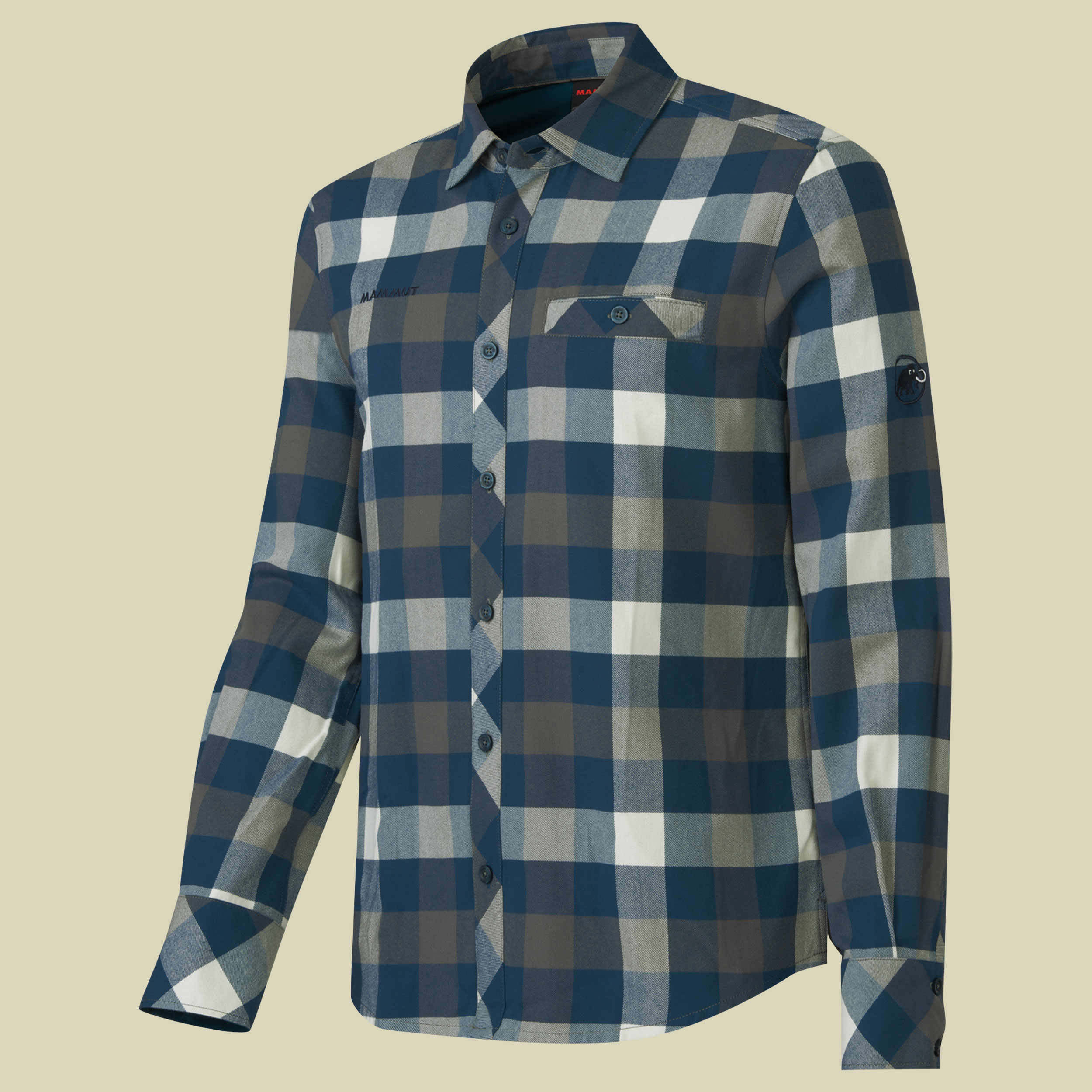 Belluno Winter Shirt Men Größe M Farbe titanium-orion