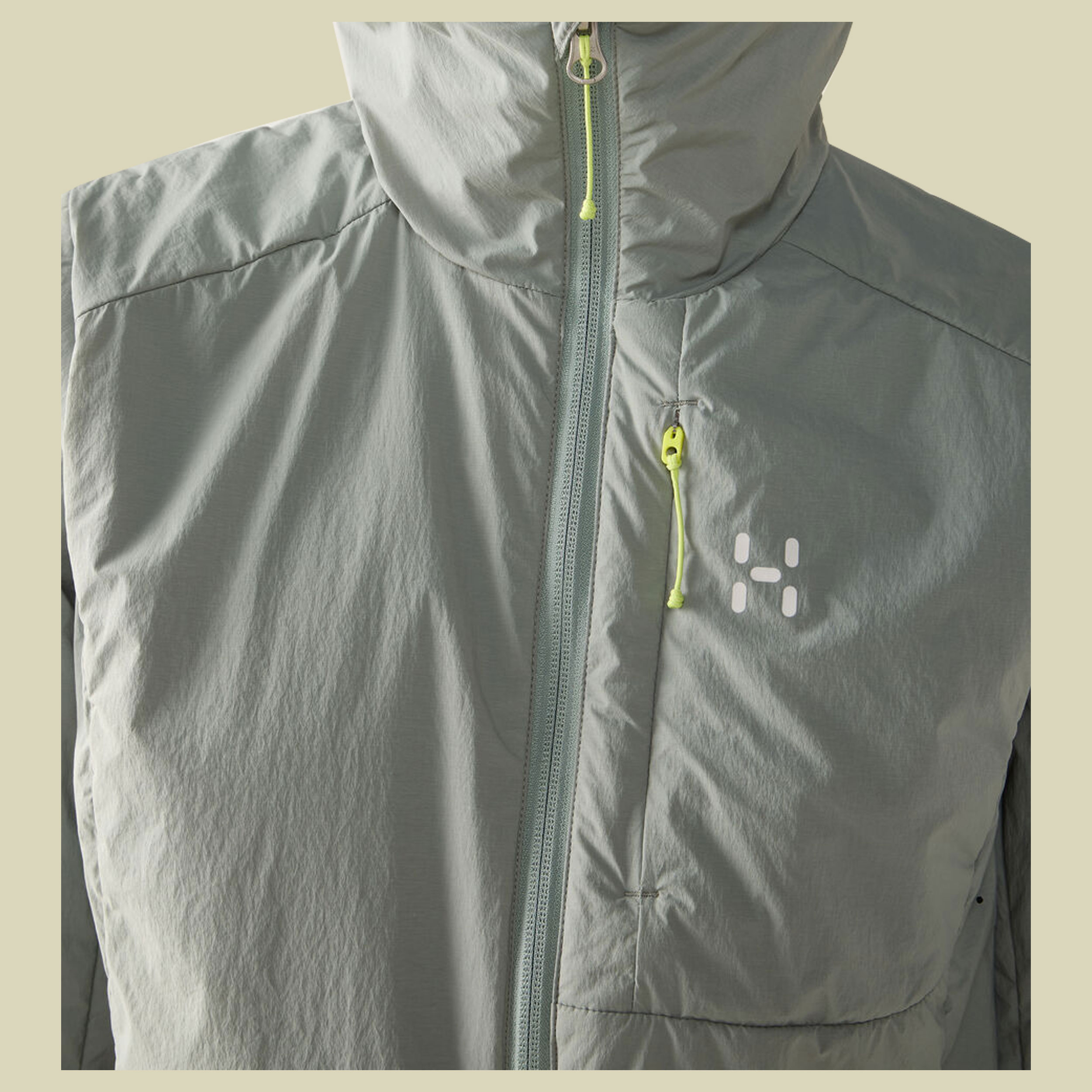 L.I.M Mimic Barrier Hood Women S grün - dew green