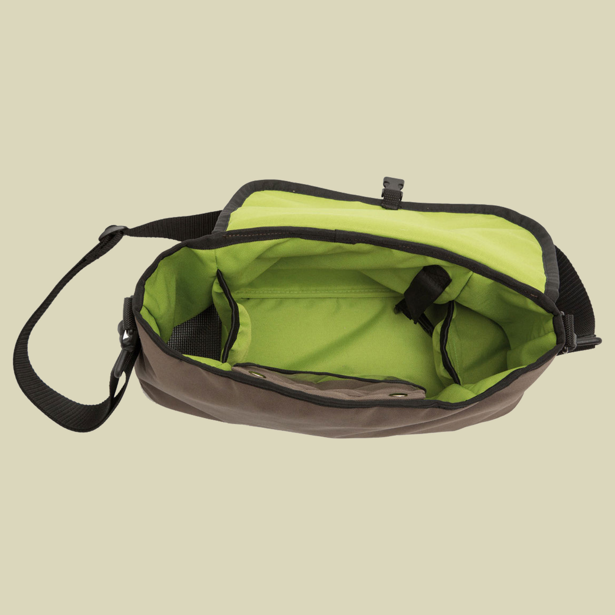 Schiebebügeltasche für Kid Farbe meadow green / sand grey