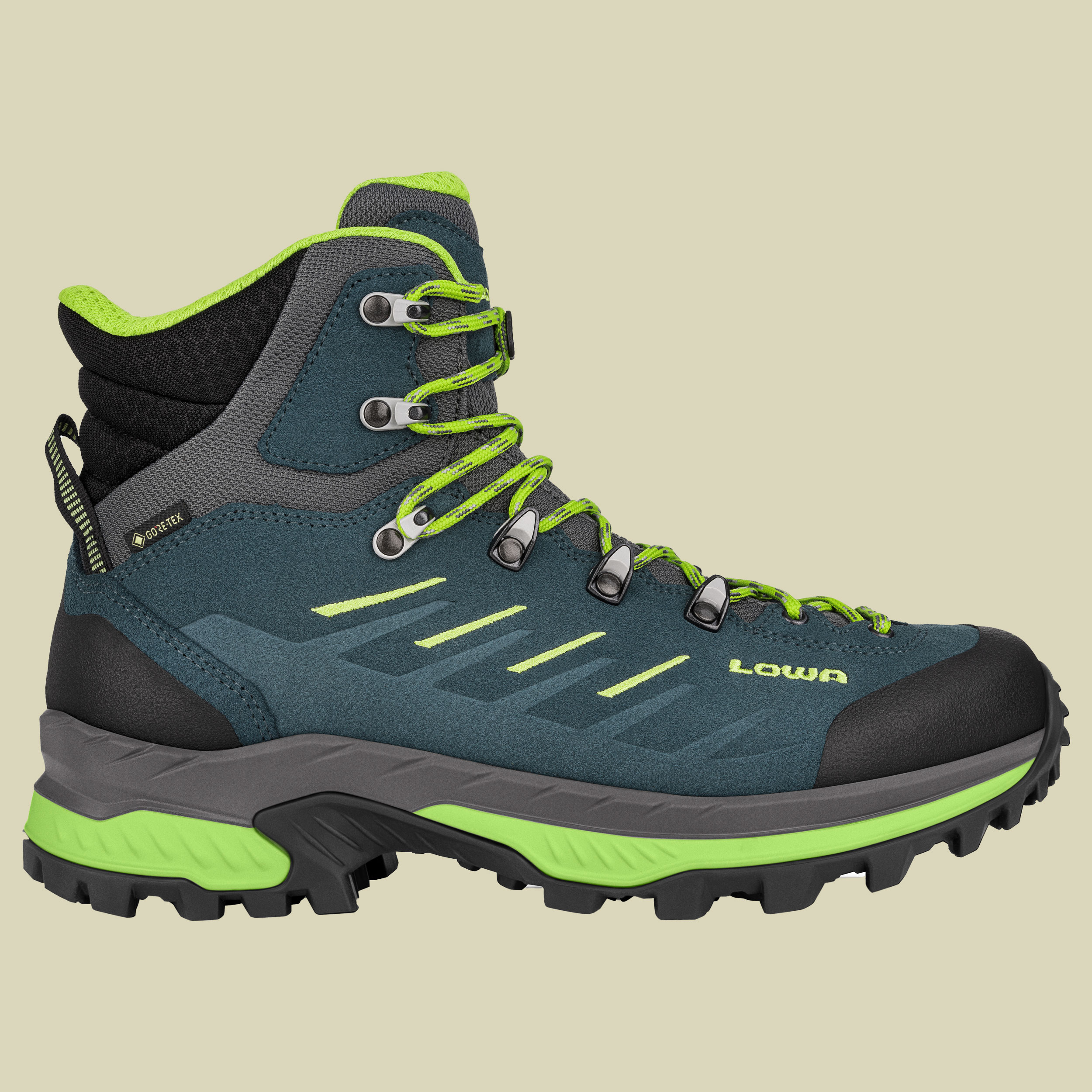 Randir GTX Mid Men Größe UK 11 Farbe blau/limone