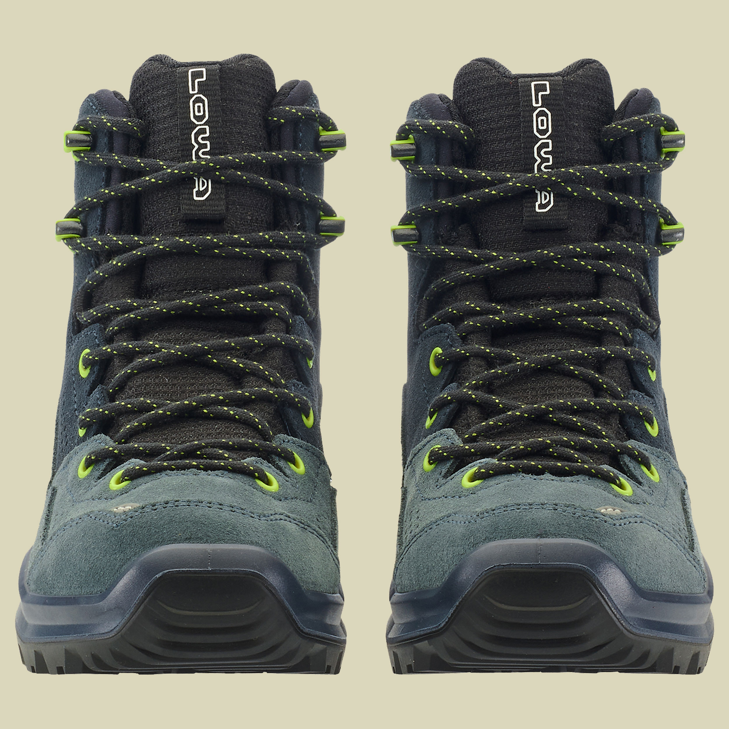 Wandax GTX Mid Junior 40 blau - dunkelpetrol/limone