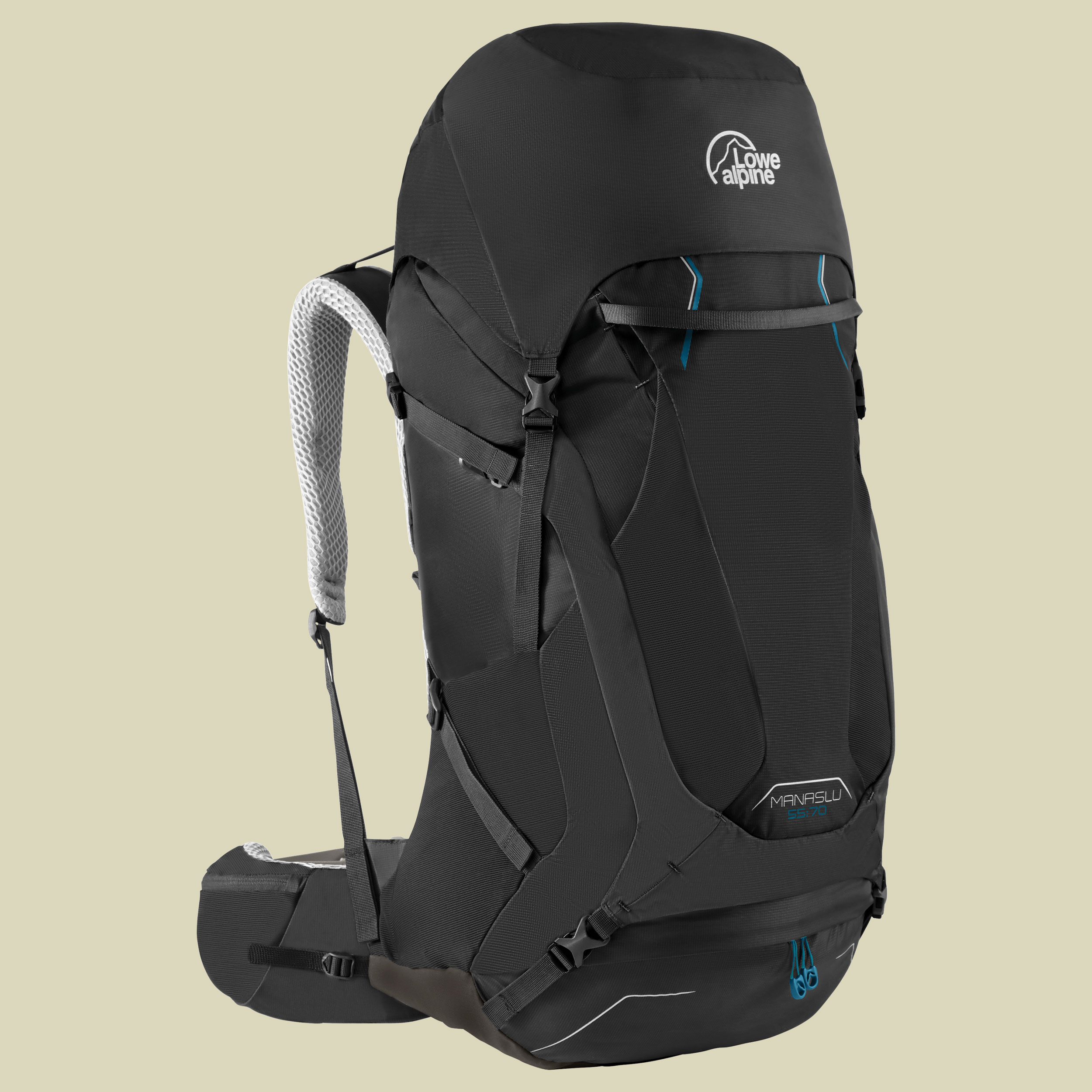 Manaslu 55:70 Volumen 55 L + 15 L L/XL Farbe black