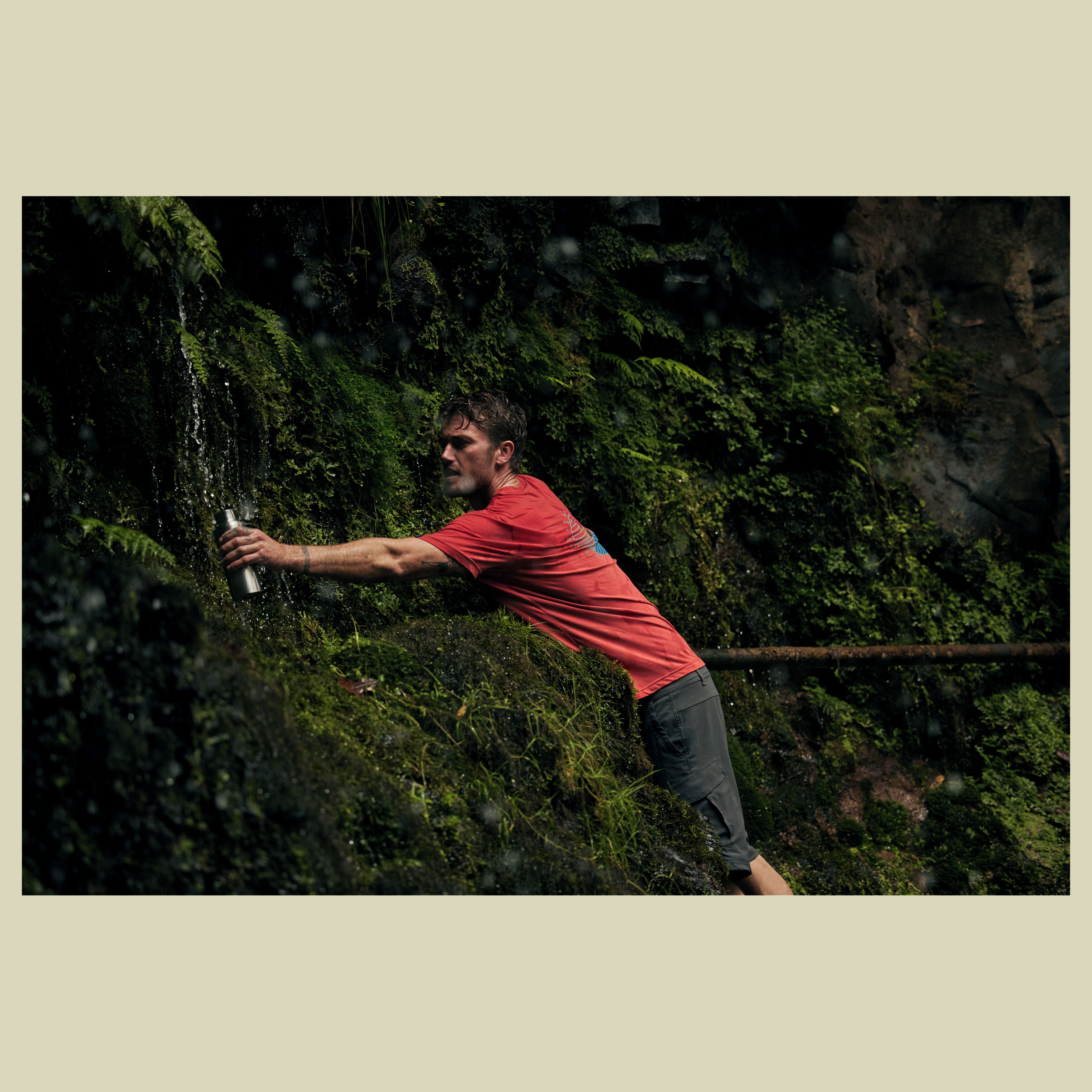 Summit Tee Men Größe M  Farbe chilli