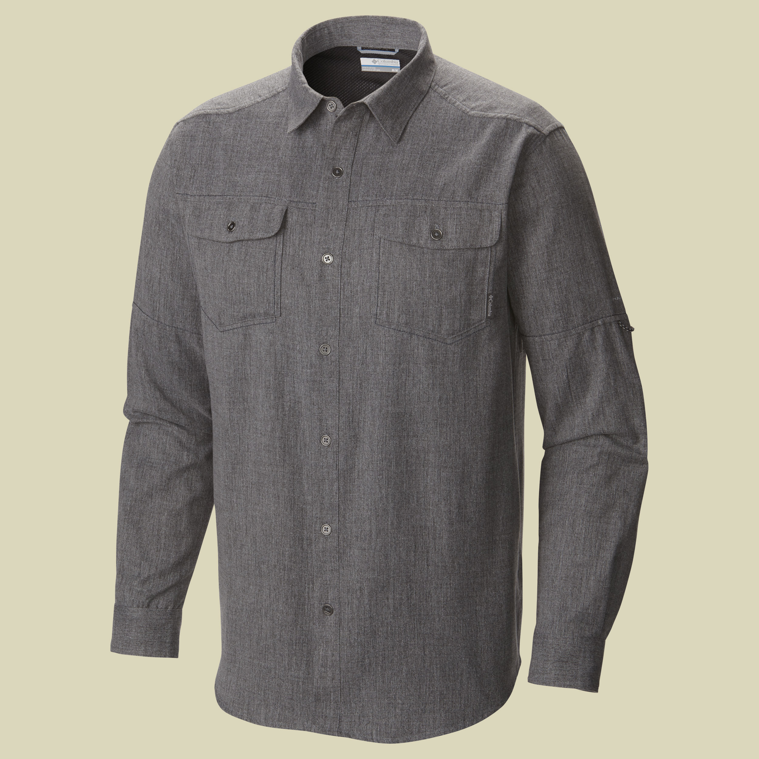 Pilsner Lodge LS Shirt Men Größe M Farbe shark heather