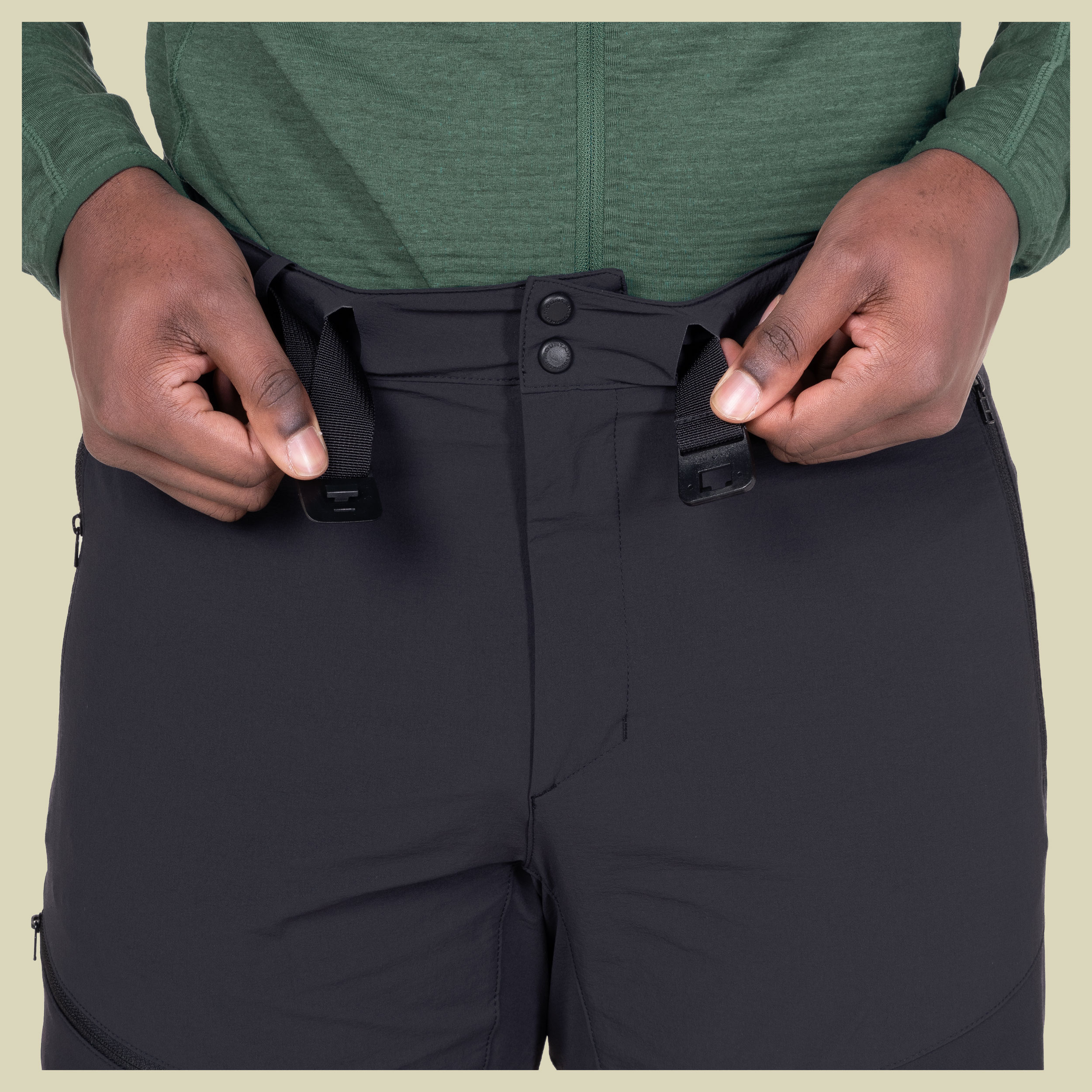 Ibex Alpine Pant Men 34 schwarz - black