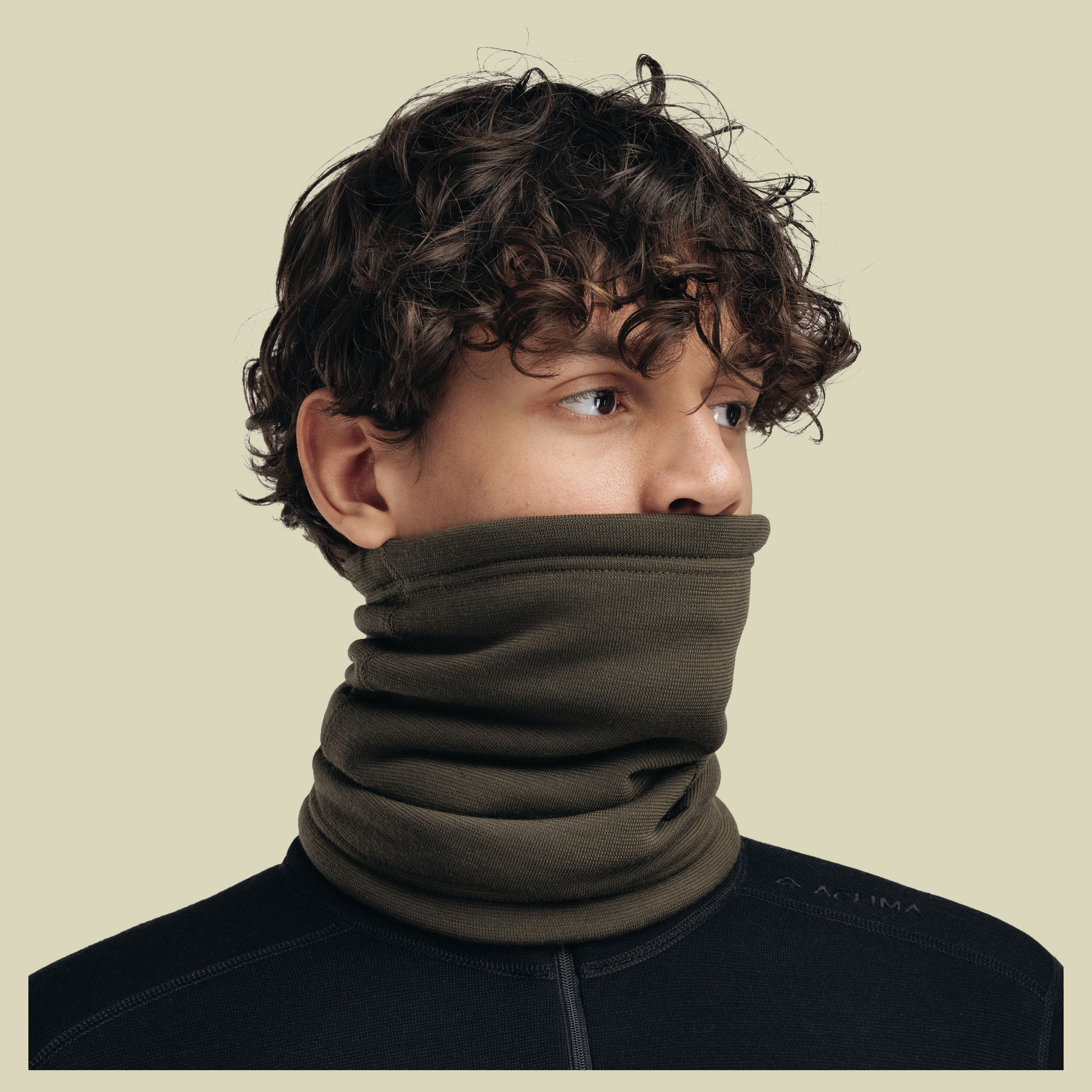 FleeceWool Headover V2 UNISEX one size grau - tarmac
