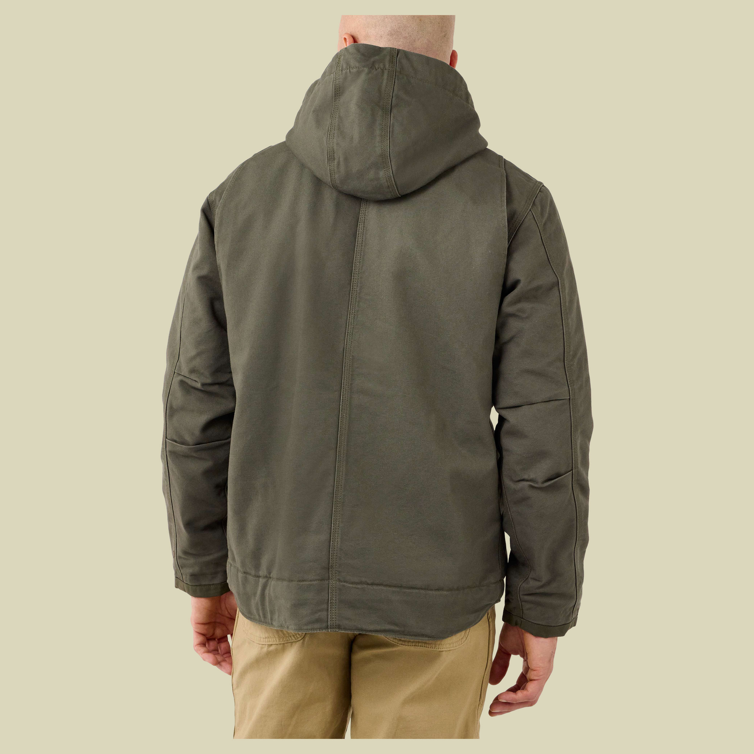 Washed Duck Sherpa-Lined Utility Jacket Men Washed Duck Sherpa-Lined Utility Jacket Men S grün - moss