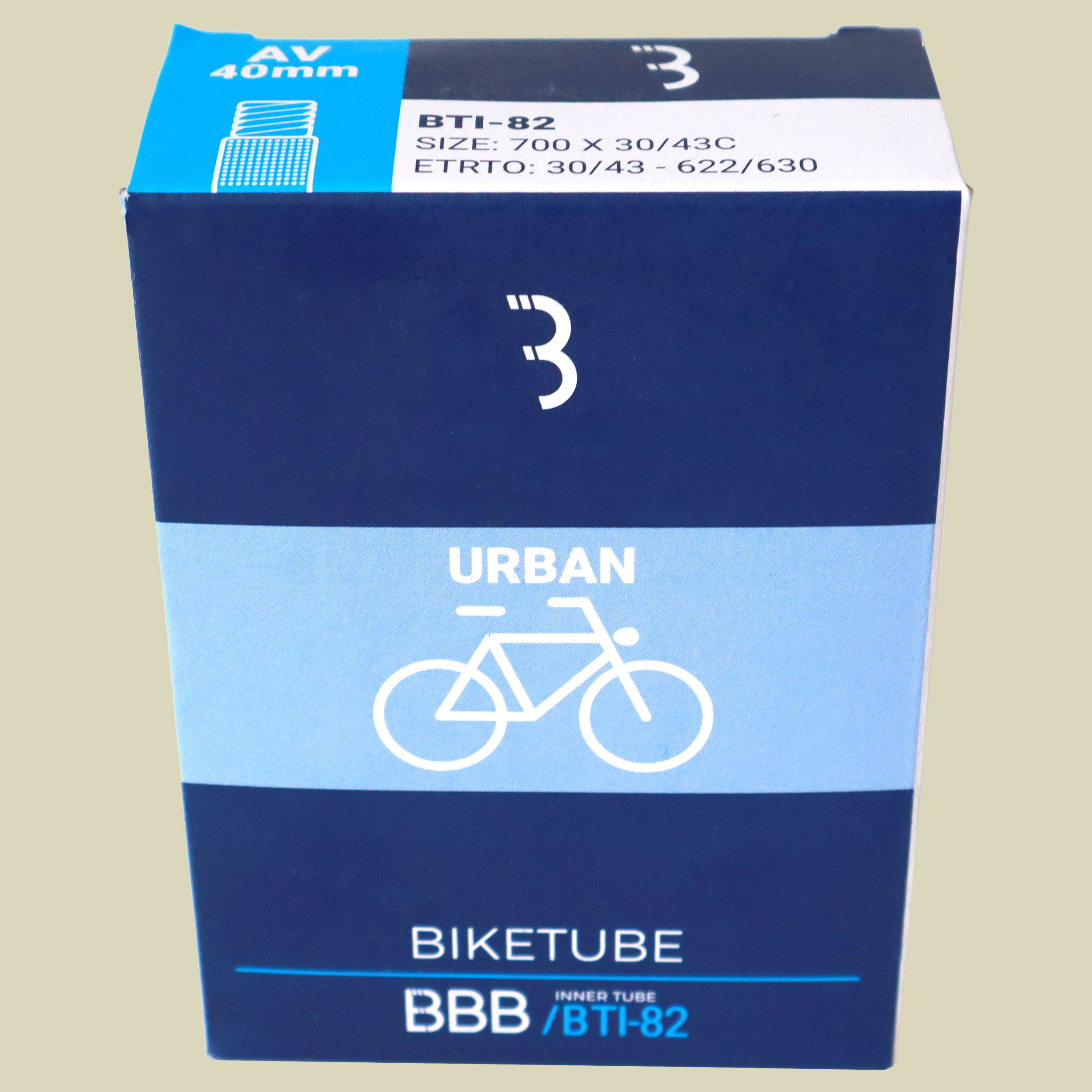 BTI-82 BikeTube 28  AV40 28" x 1.20/1.60