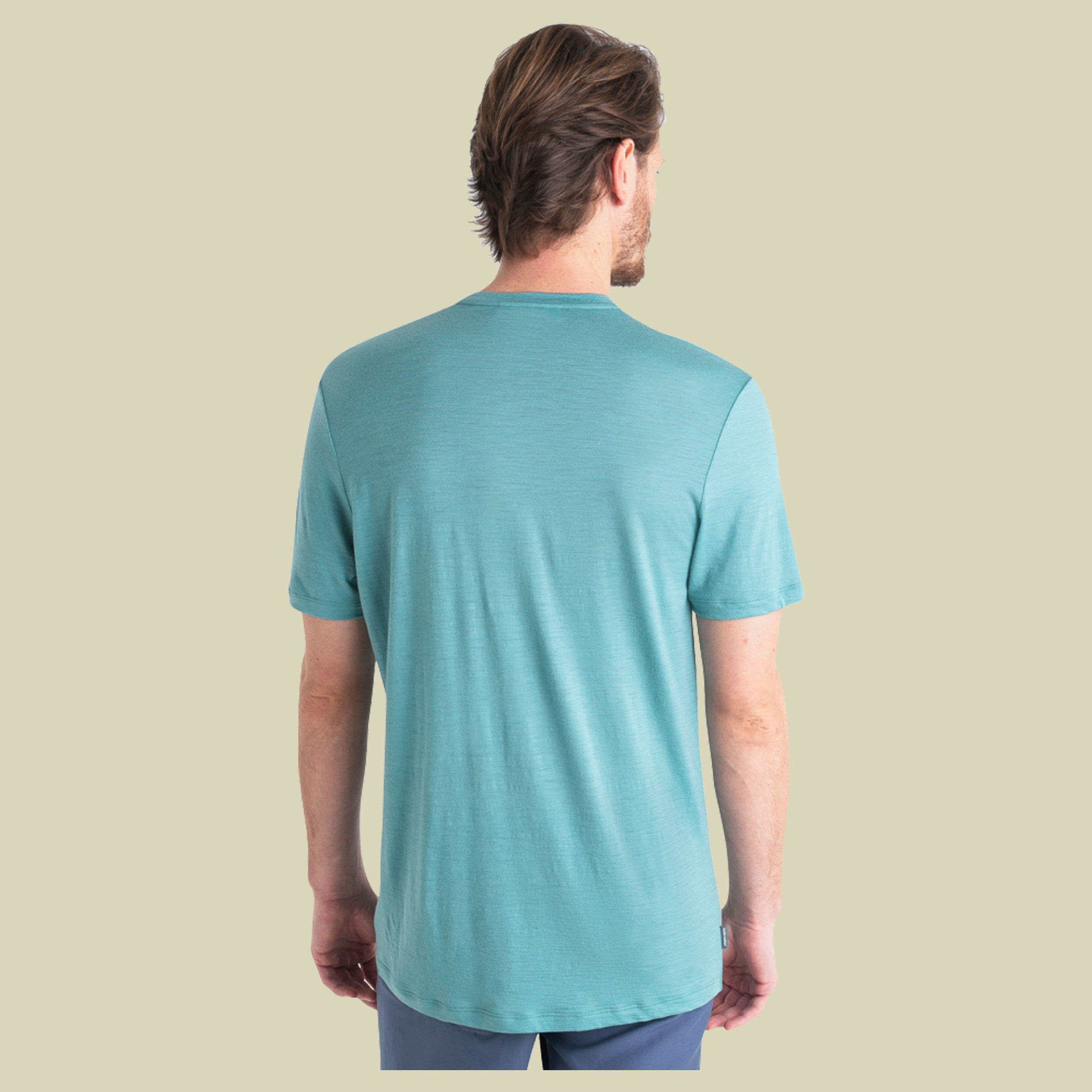 Merino 150 Tech Lite III SS Tee Cadence Paths Men XXL blau - cloud ray