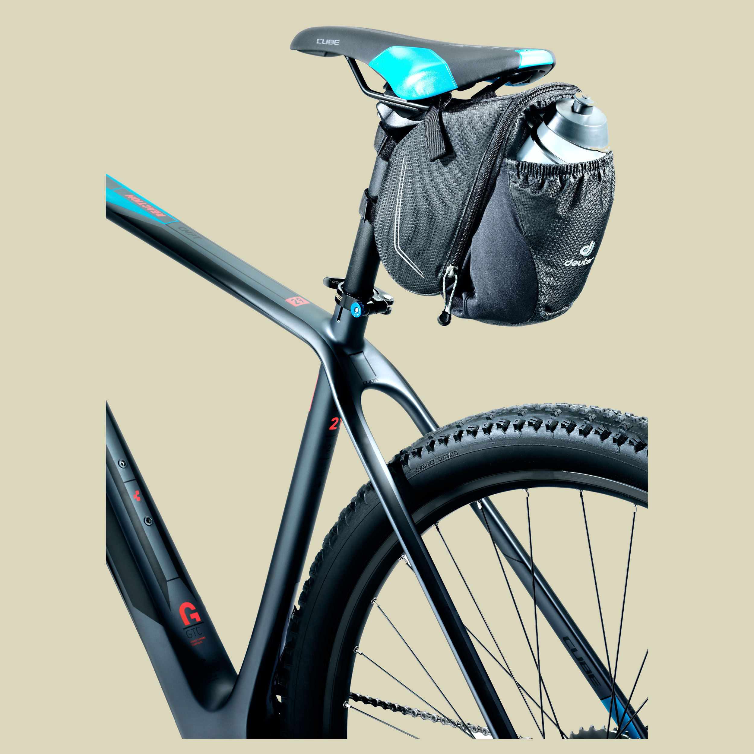 Bike Bag Bottle Volumen 1,2 L Farbe black