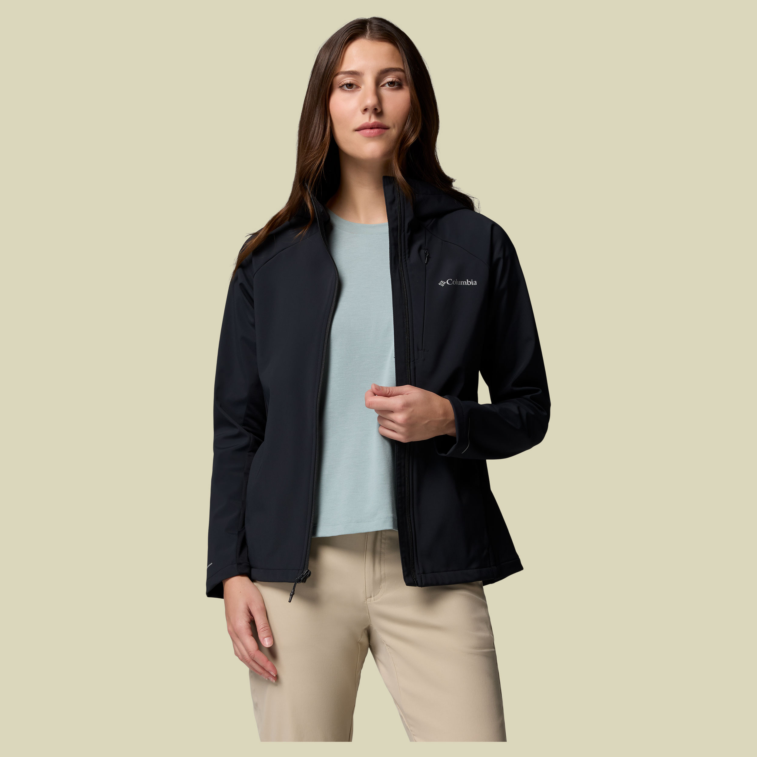 Trailborne Softshell Jacket Women XL schwarz - black