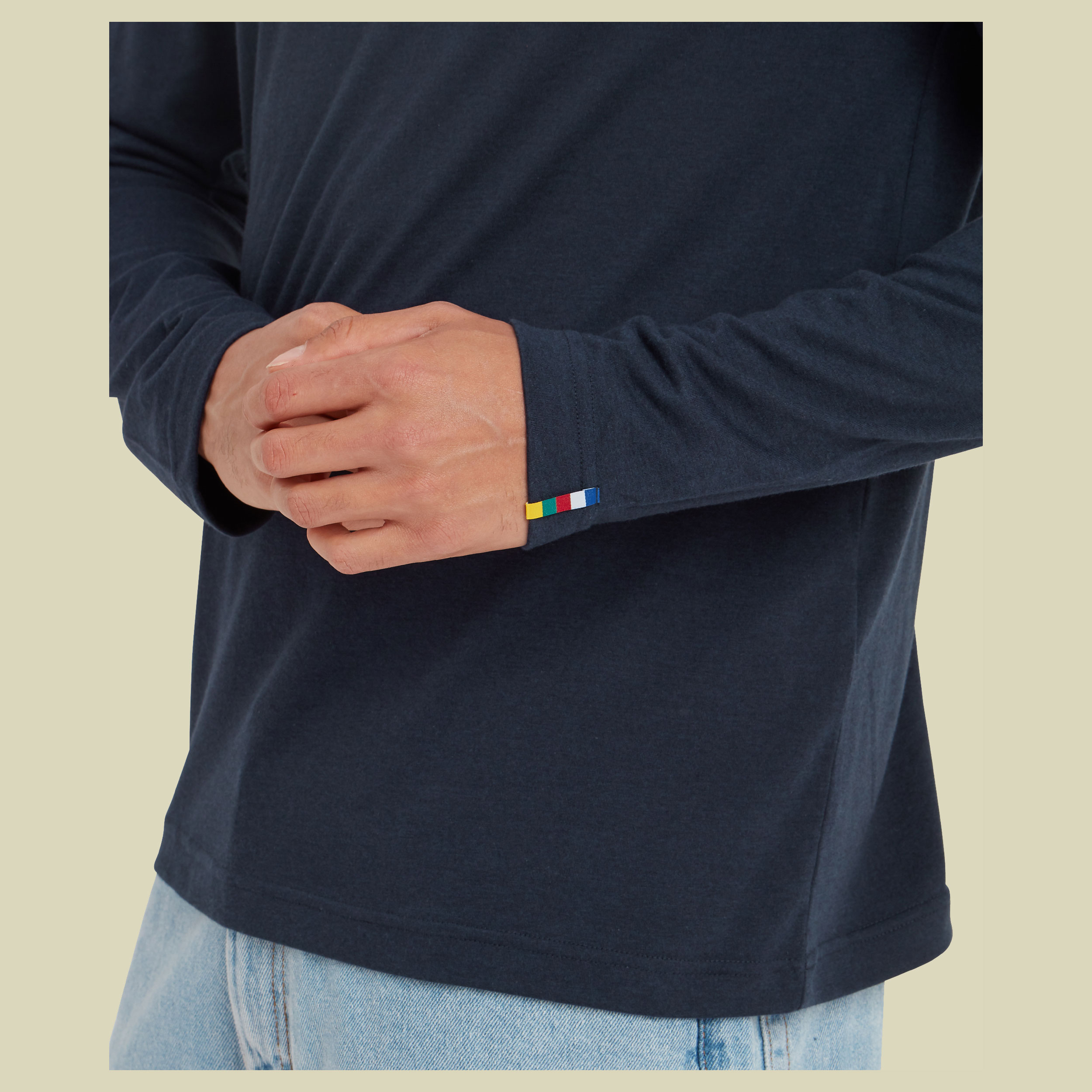 Bali L/S Crew Men XL blau - Farbe rathee blue