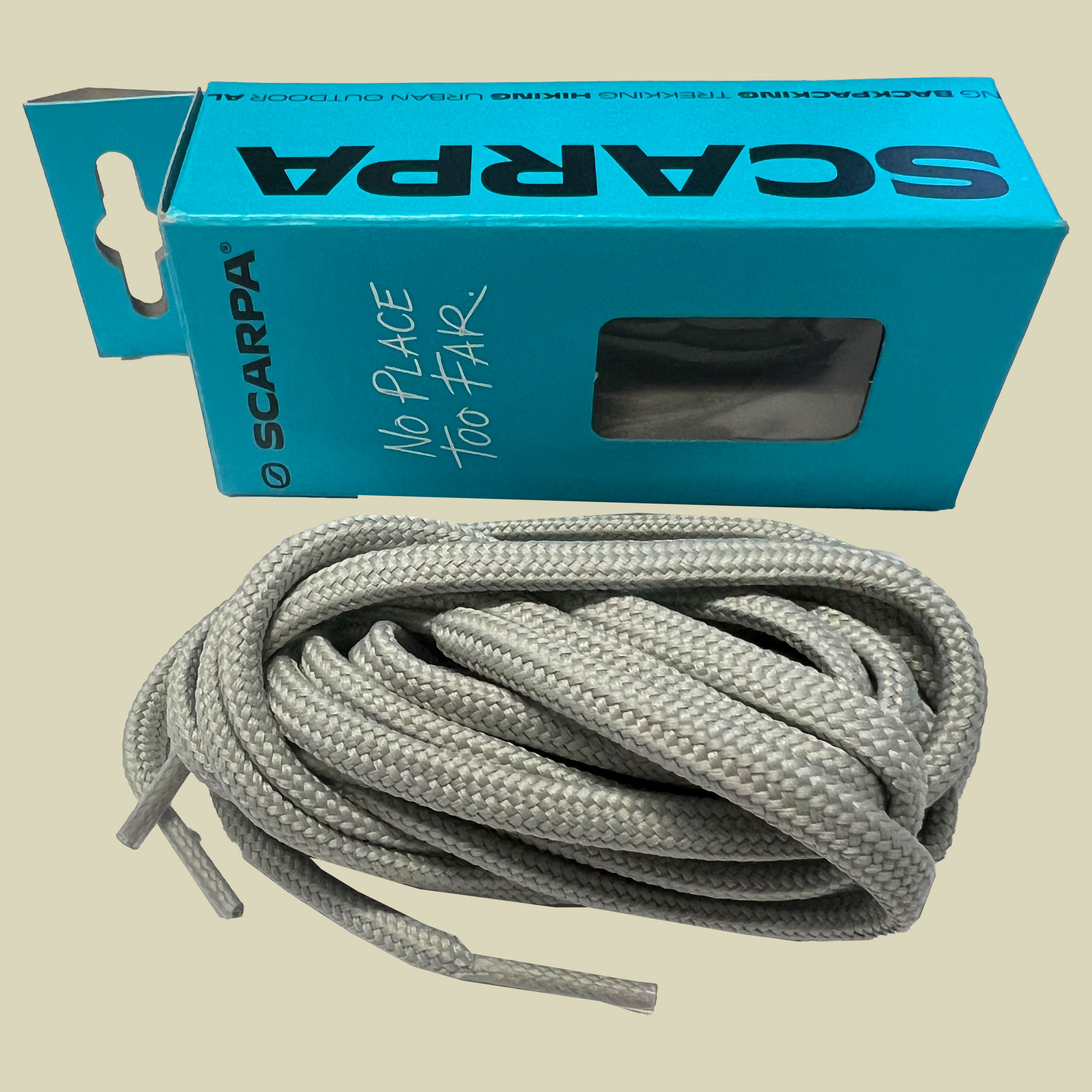 Lace Lifestyle Schnürsenkel rund Größe 170 cm Farbe gray