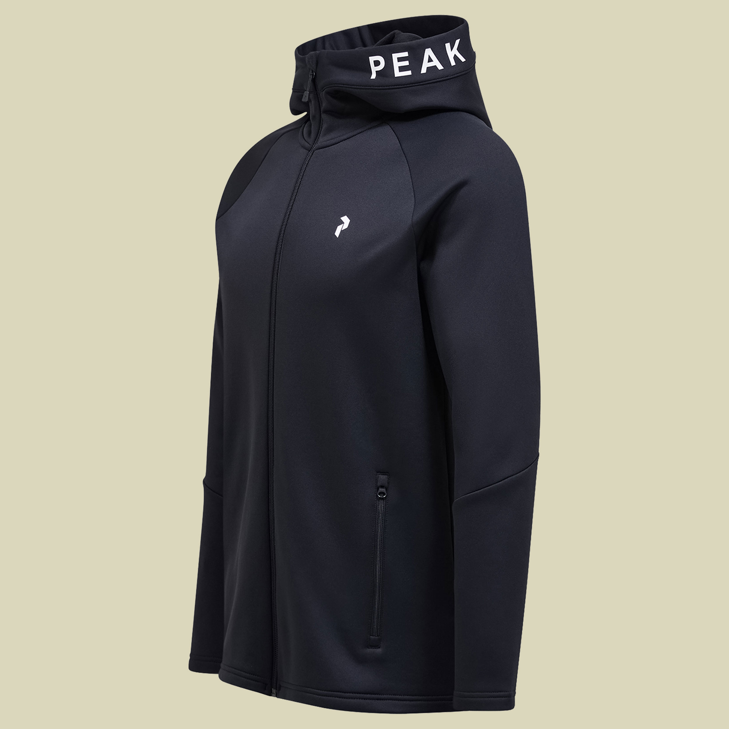 Rider Zip Hood Men XL schwarz - black