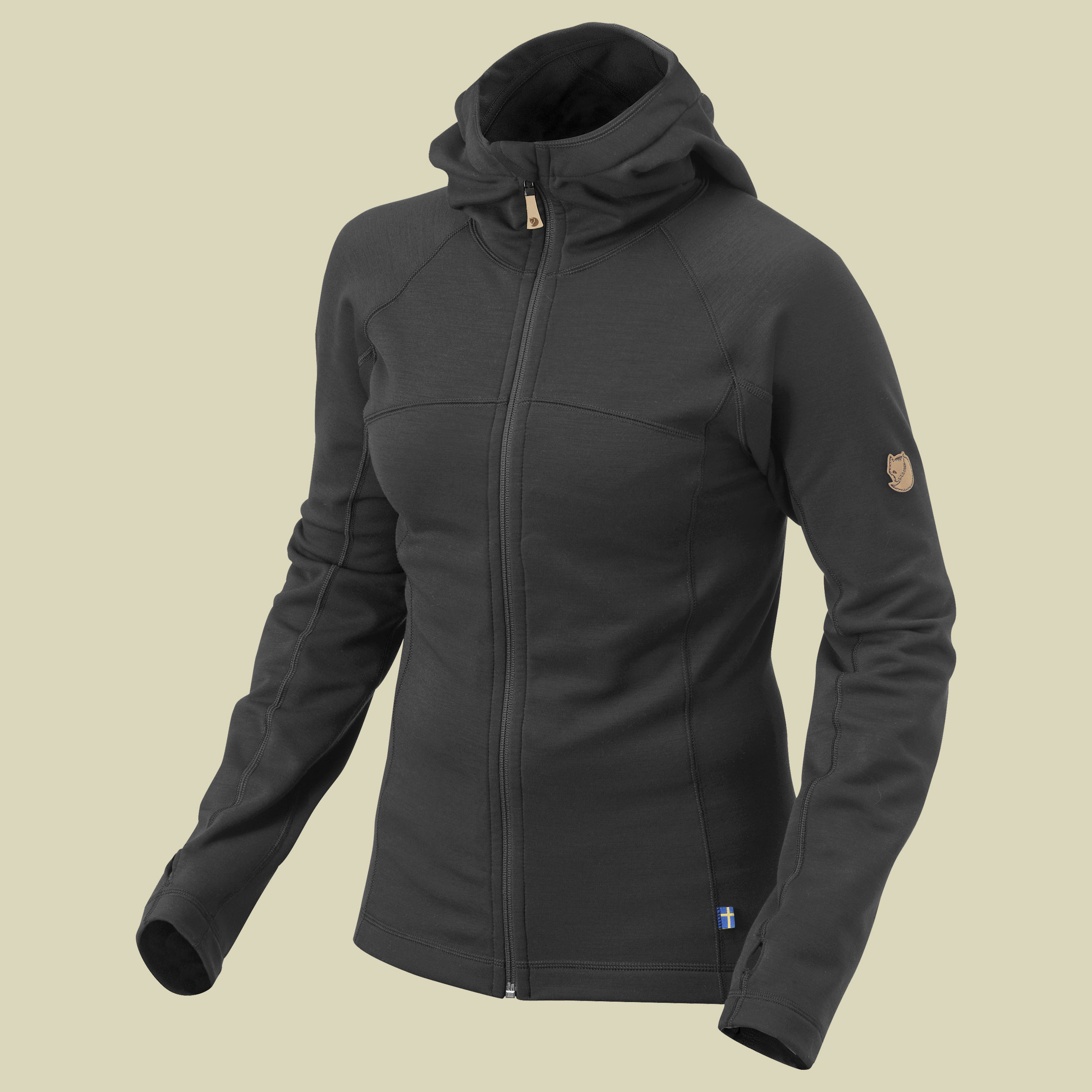 Tur Fleece Hoodie Women Größe S Farbe black