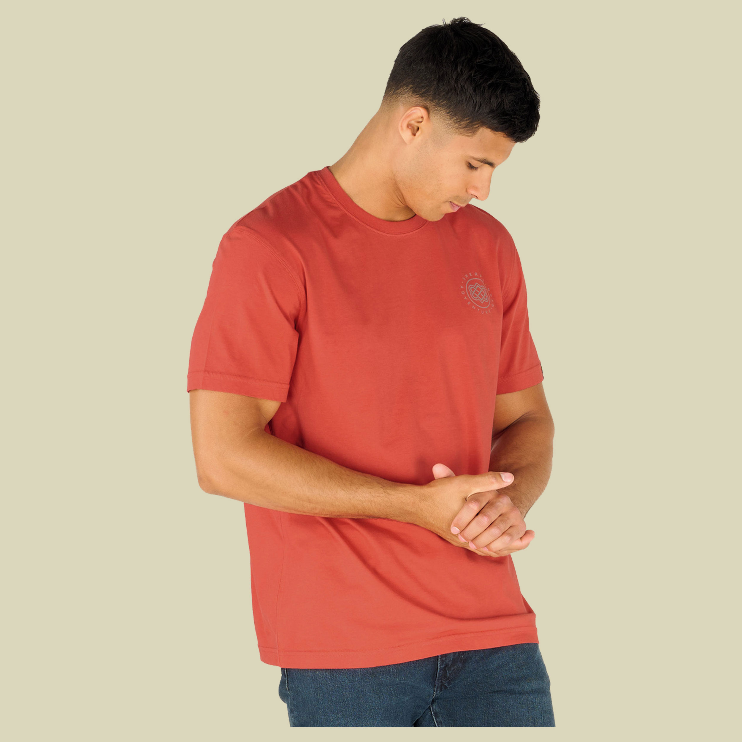Summit Tee Men Größe XL Farbe chilli