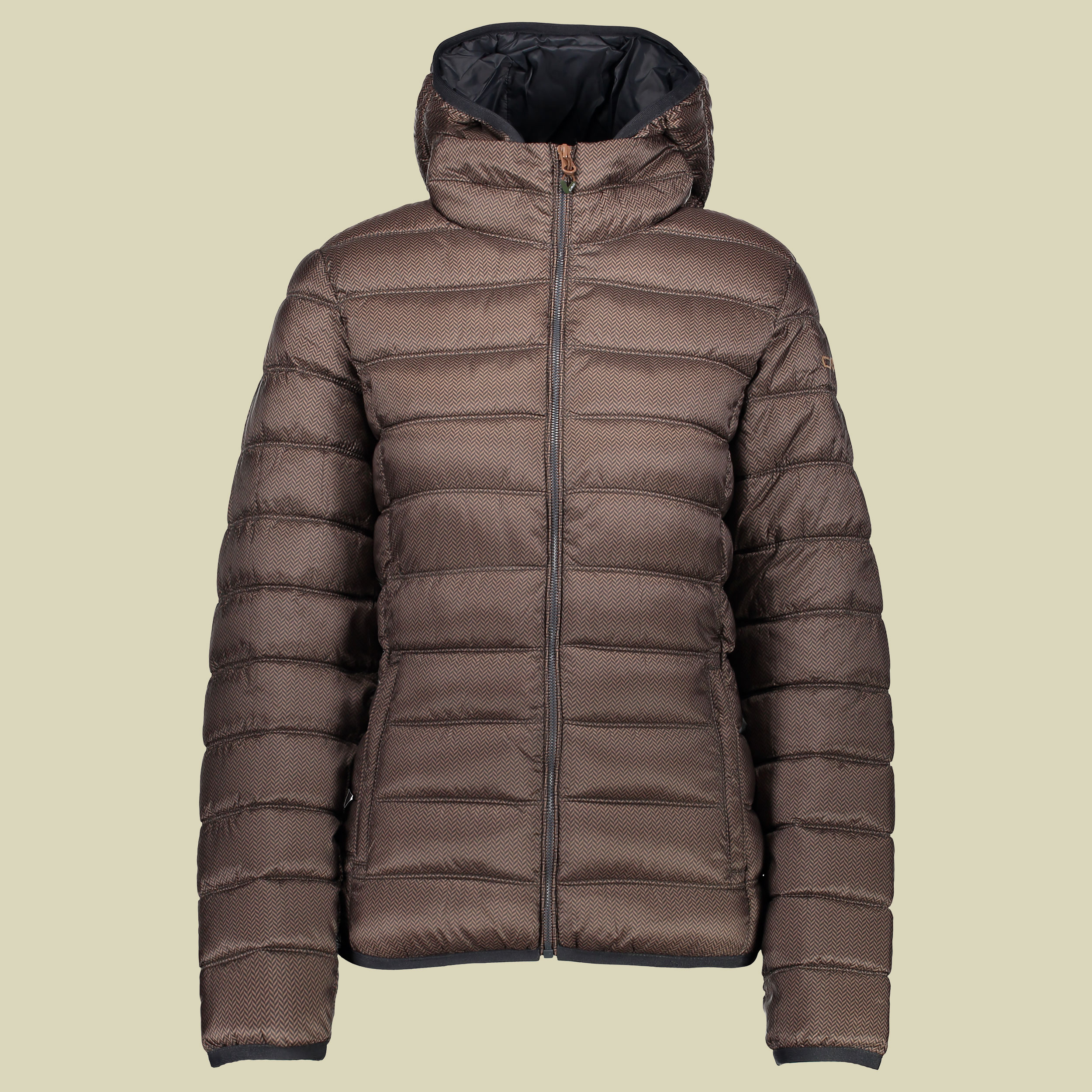 Woman Zip Hood Jacket 3Z19676P Größe 34 Farbe 67BC toffe-antracite