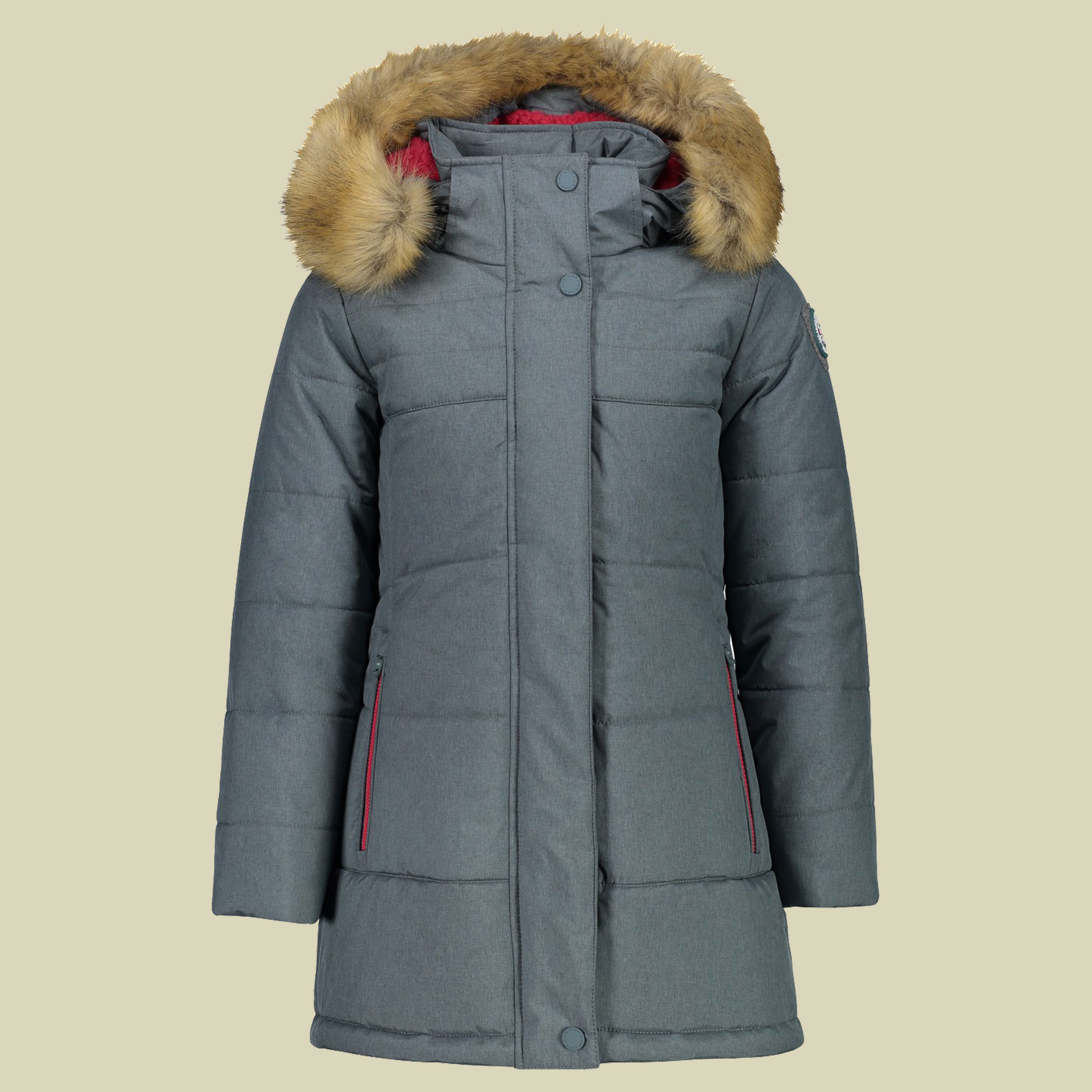 Girl Parka Zip Hood 38K2625 Größe 110 Farbe hydro-melange F769