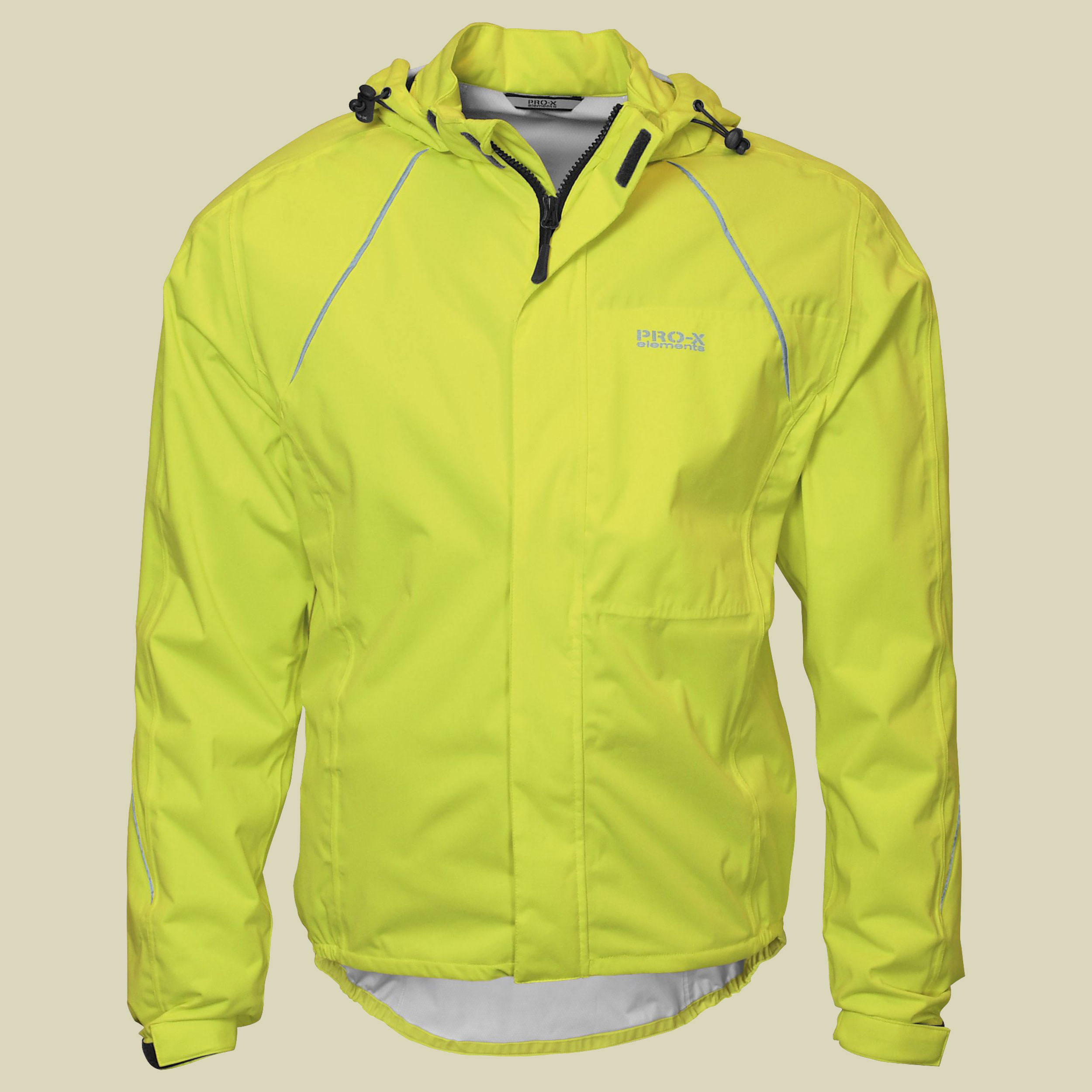 JAYDEN Fahrradjacke Stretch Größe L Farbe neongelb