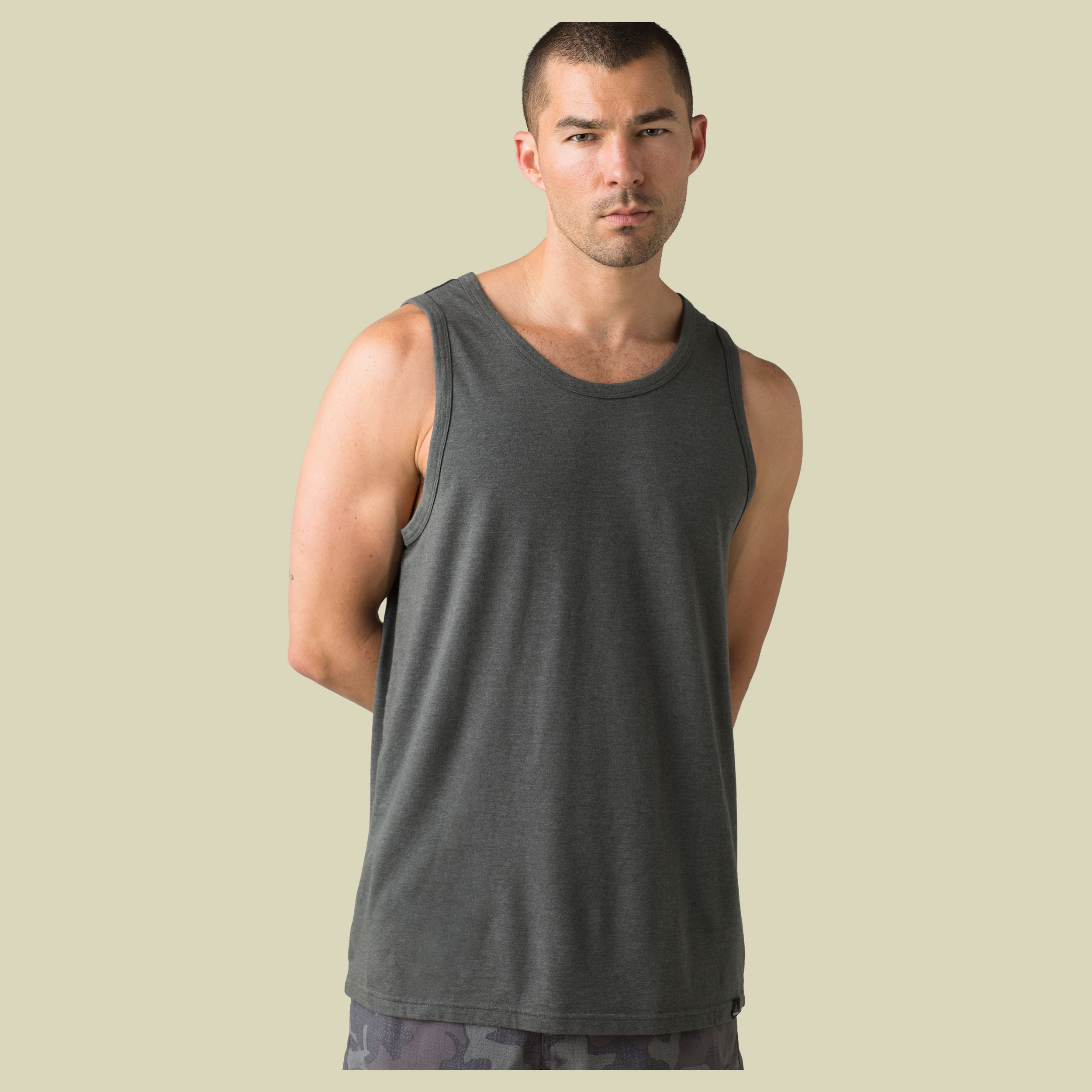 PrAna Tank Men Größe S Farbe charcoal heather