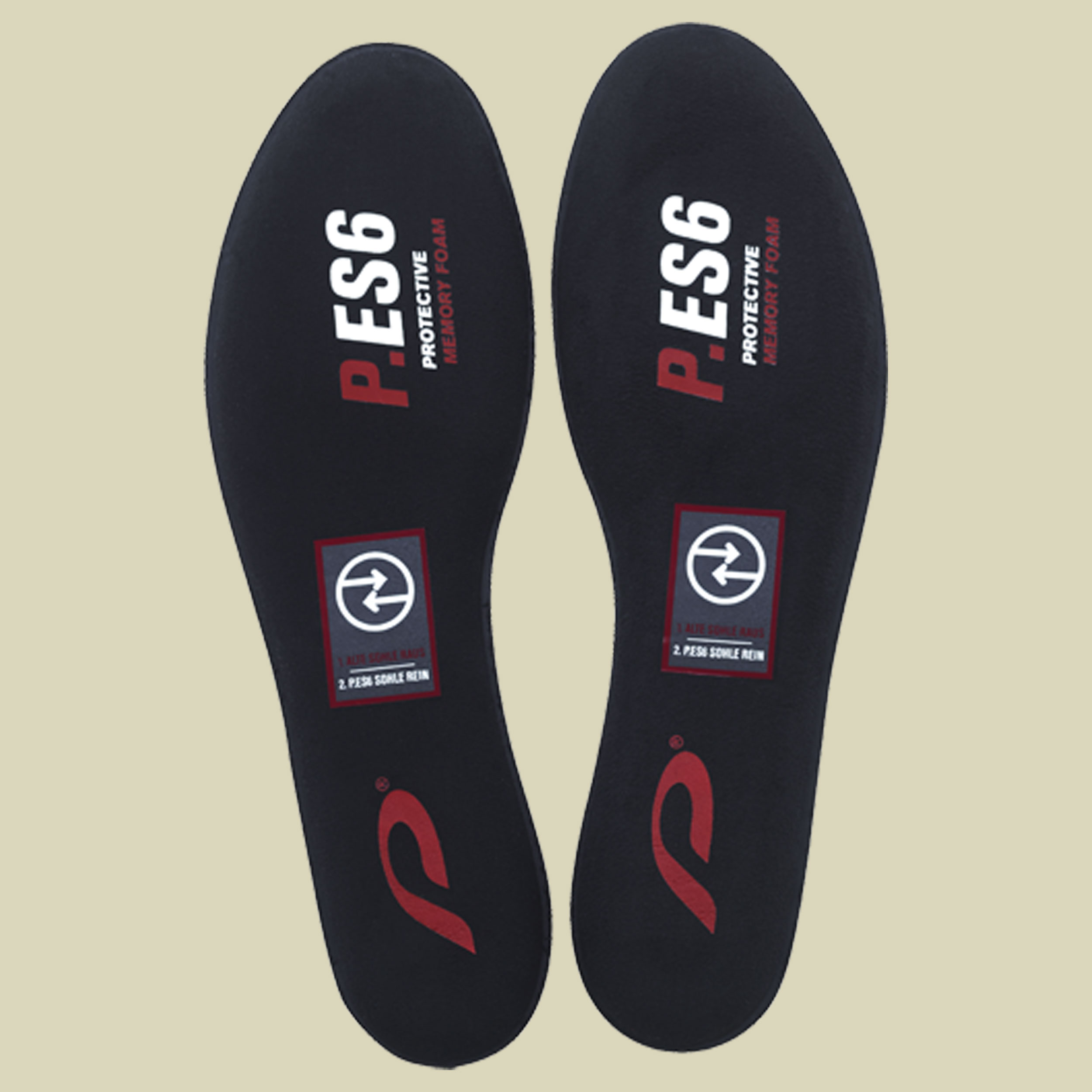 P.ES6 Flexitec Insole Größe 40 Farbe black