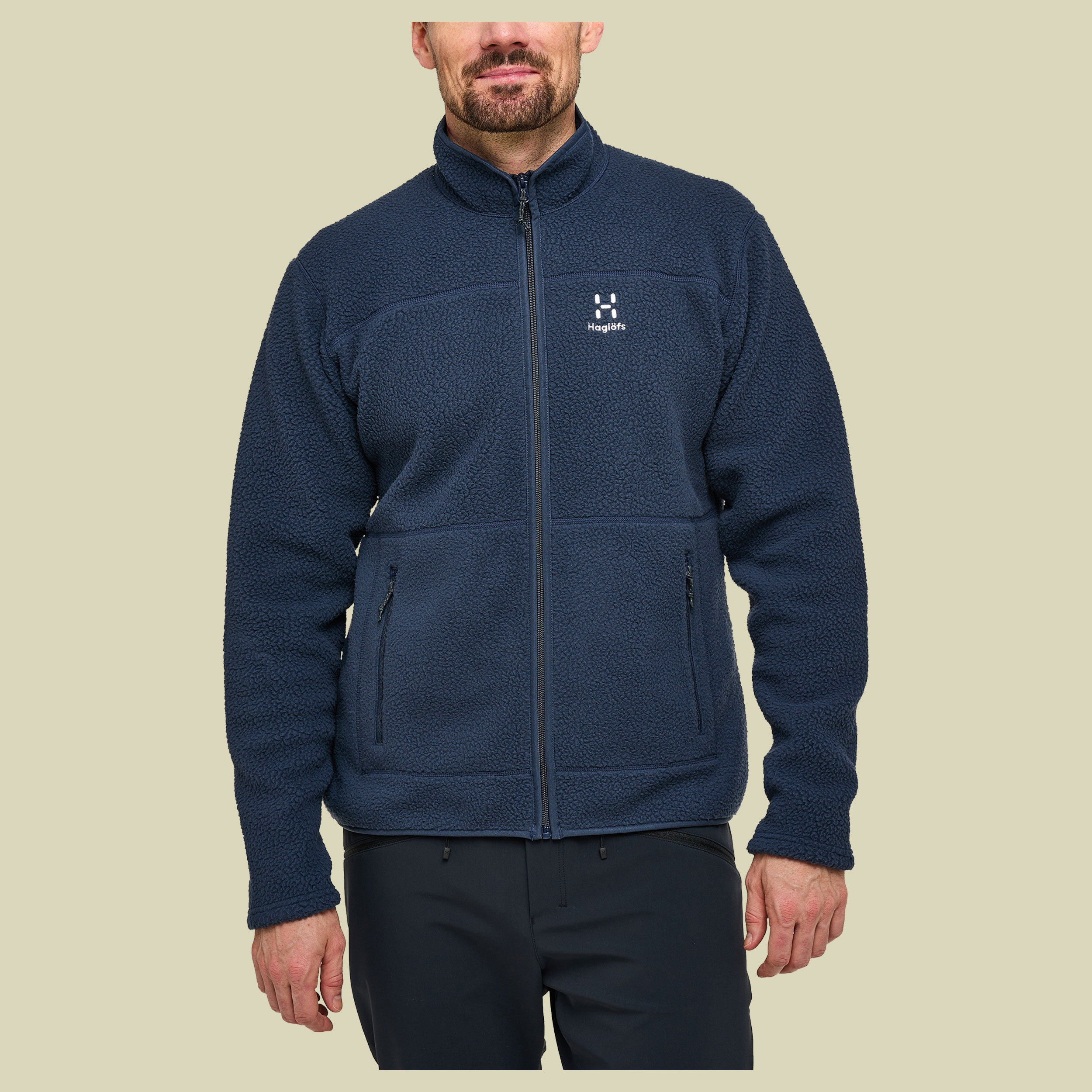 Mossa Pile Jacket  Men Größe M  Farbe tarn blue