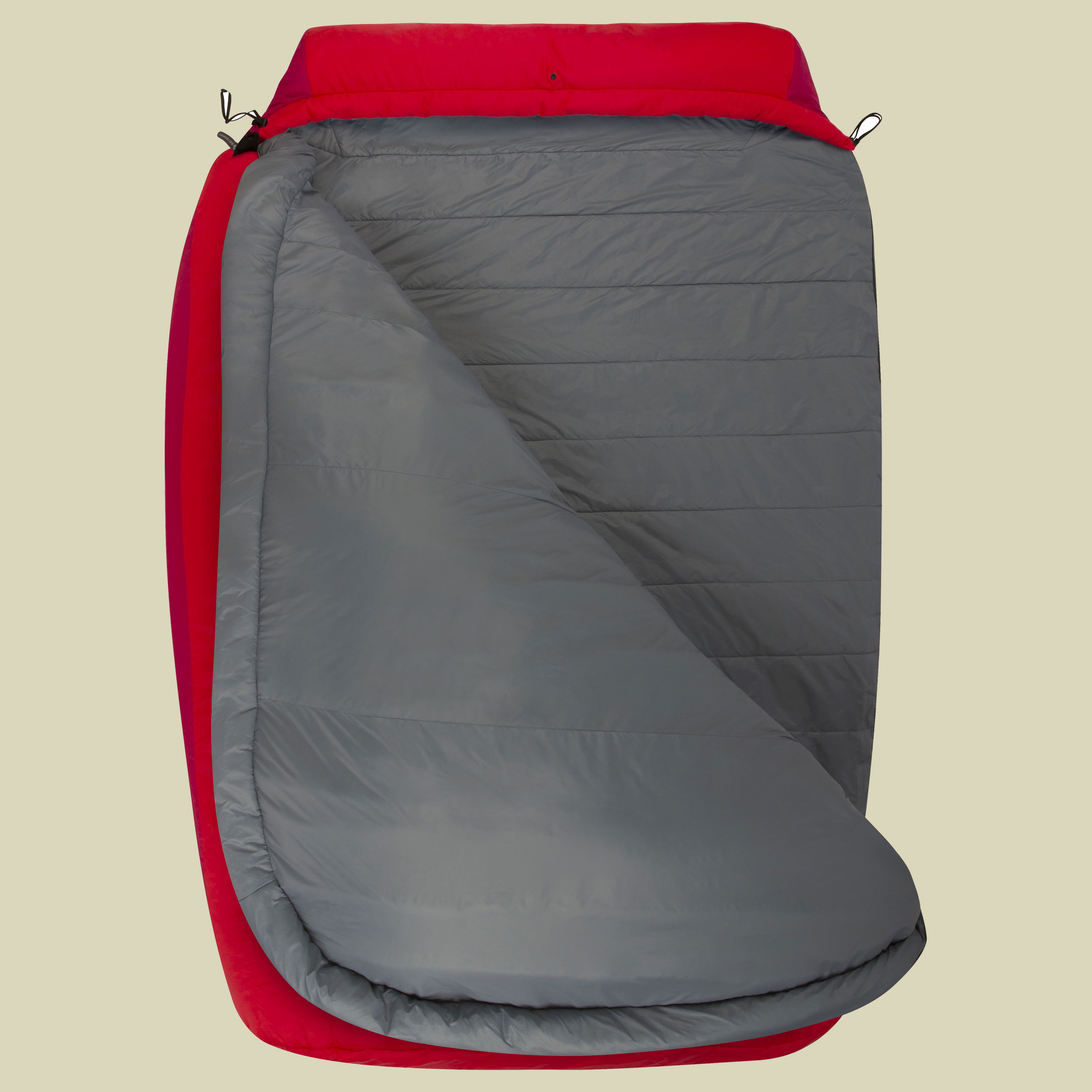 Basecamp BcII Double bis Körpergröße 183 cm Farbe red/dark red