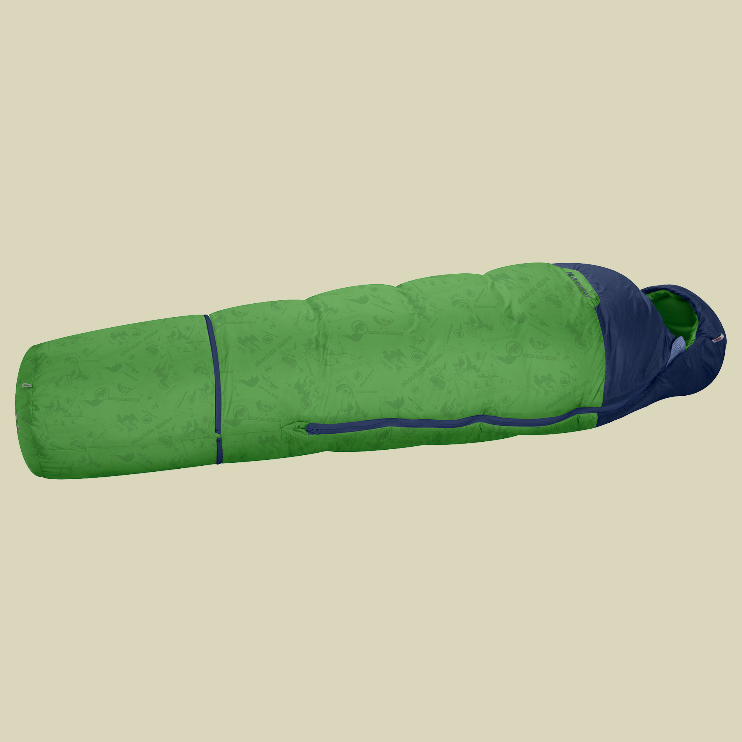 Little Mammut MTI bis Körpergröße 140 cm, RV links Farbe sherwood-space